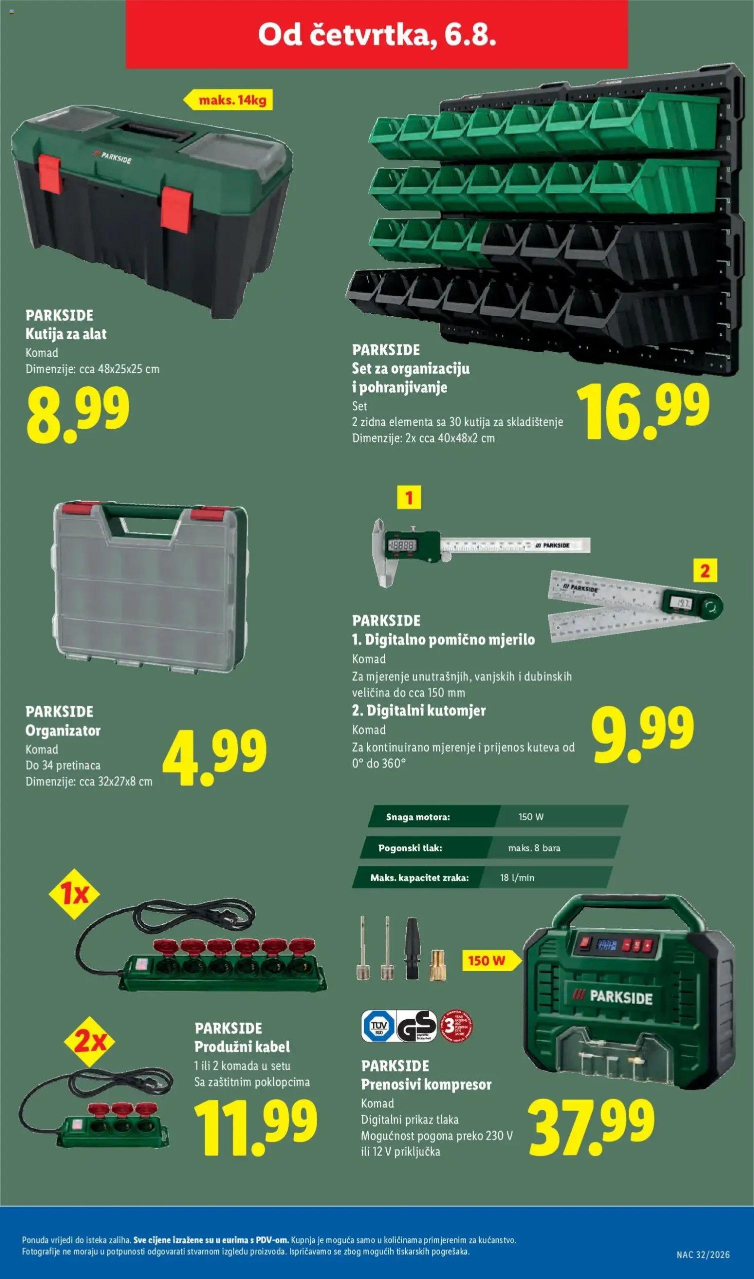 Lidl katalog akcija strana 39 – vrijedi od 3.8. do 9.8.2026.