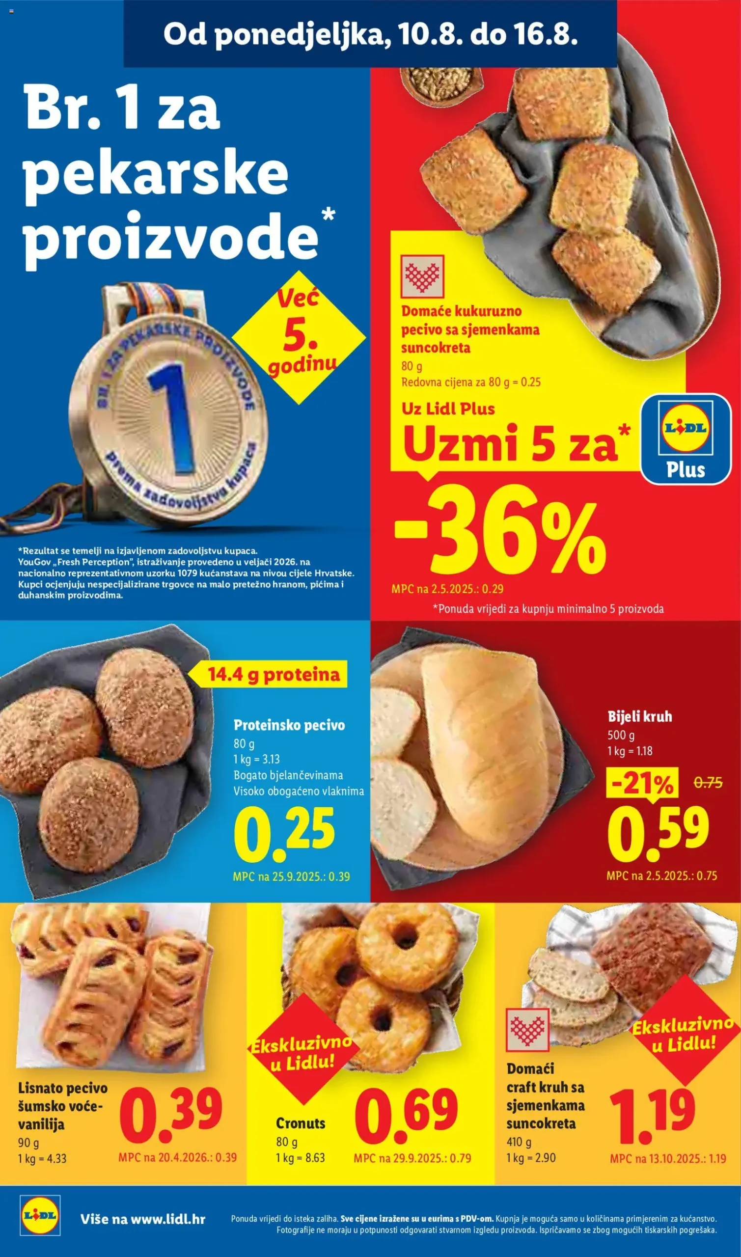Lidl katalog akcija strana 4 – vrijedi od 10.8. do 16.8.2026.
