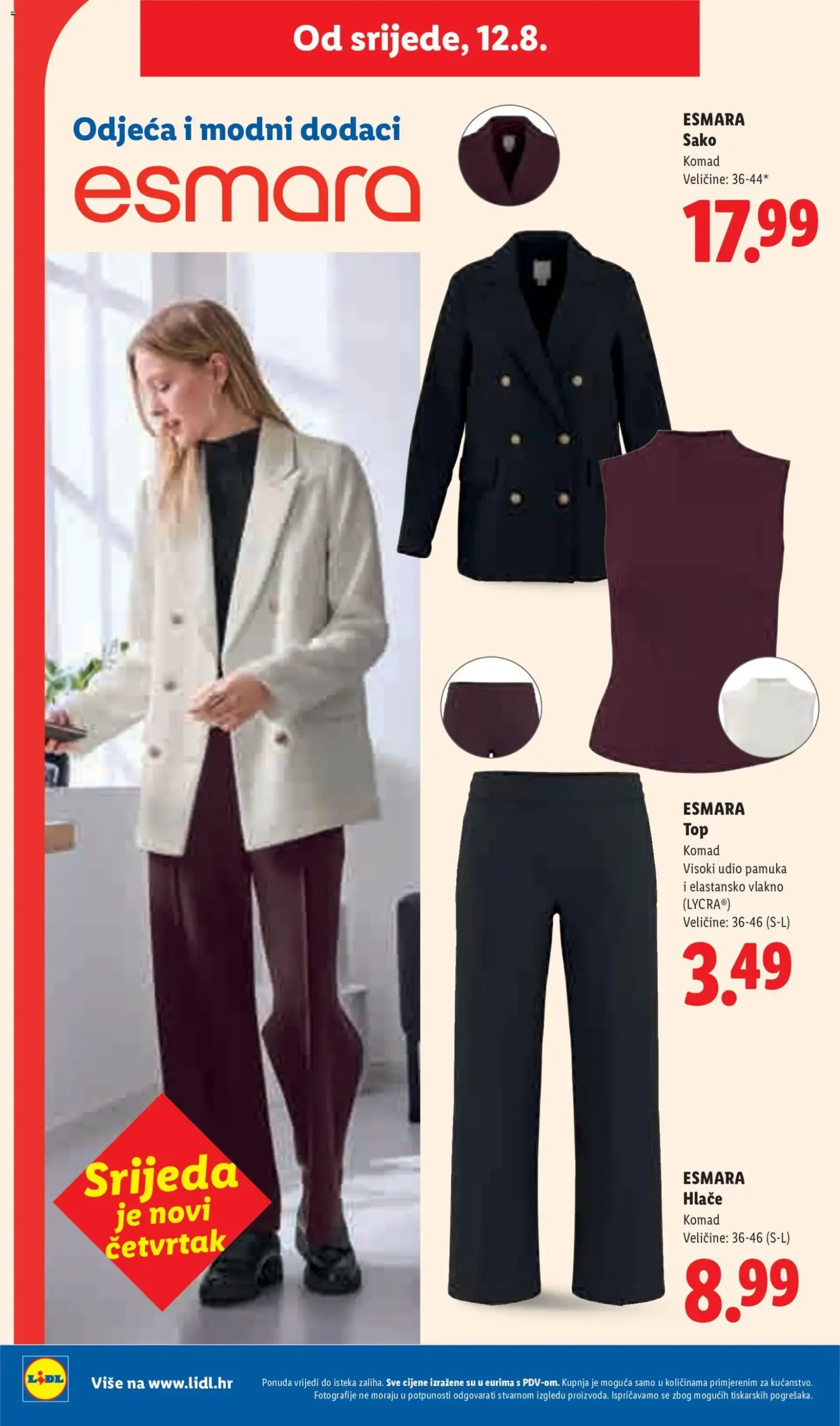 Lidl katalog akcija strana 42 – vrijedi od 10.8. do 16.8.2026.