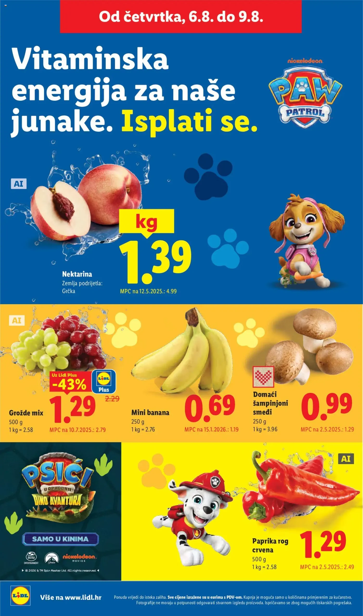 Lidl katalog akcija strana 60 – vrijedi od 3.8. do 9.8.2026.