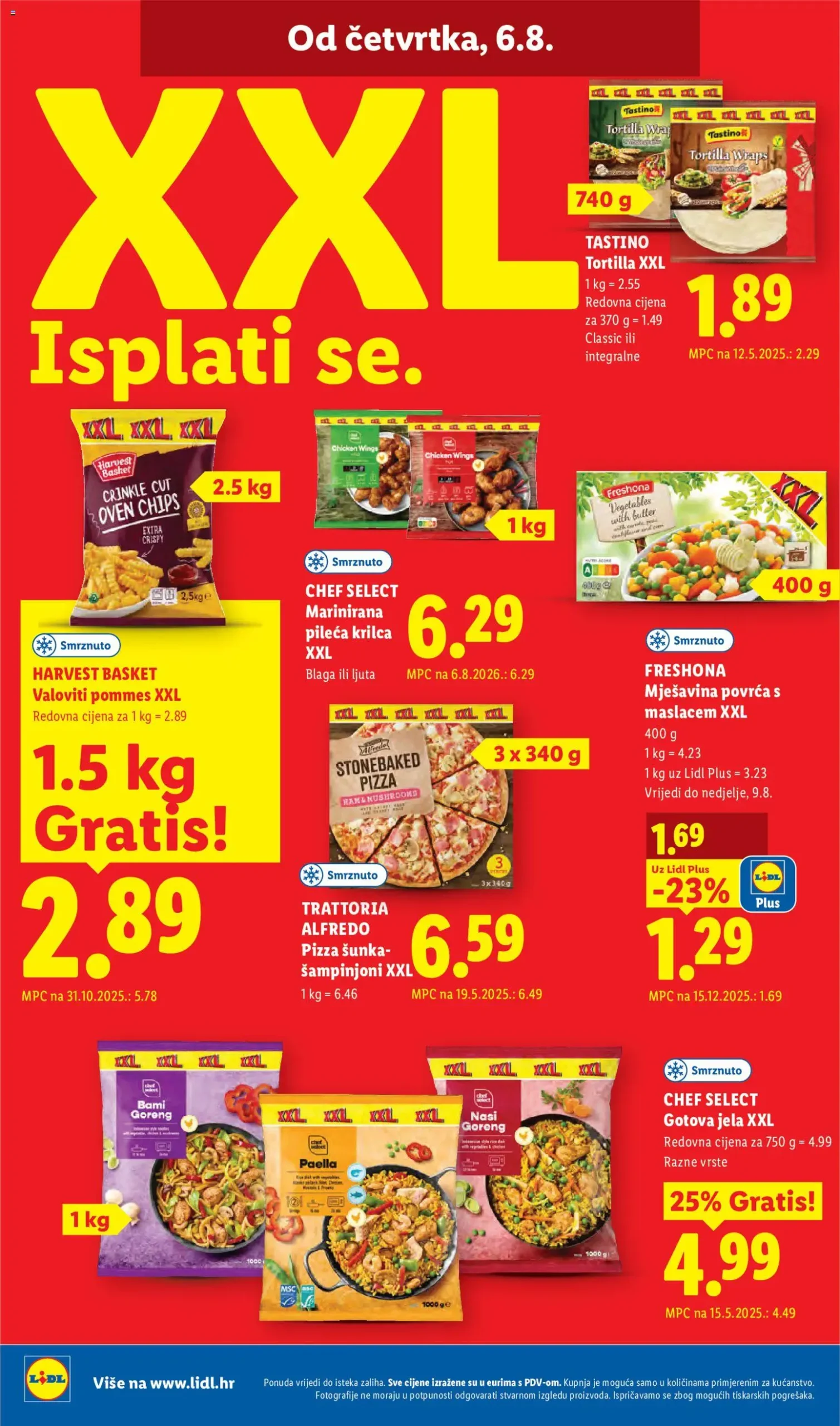 Lidl katalog akcija strana 64 – vrijedi od 3.8. do 9.8.2026.