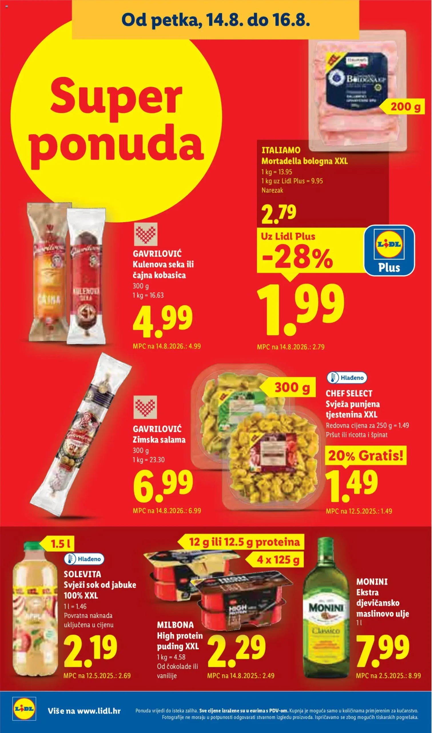 Lidl katalog akcija strana 66 – vrijedi od 10.8. do 16.8.2026.