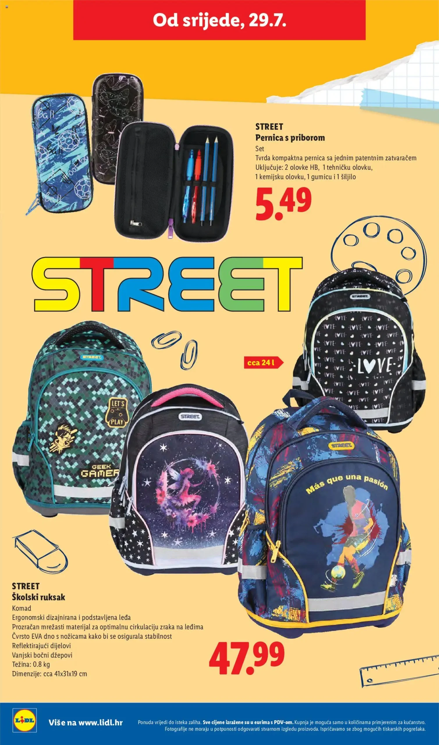 Lidl katalog akcija strana 8 – vrijedi od 29.7. do 1.9.2026.