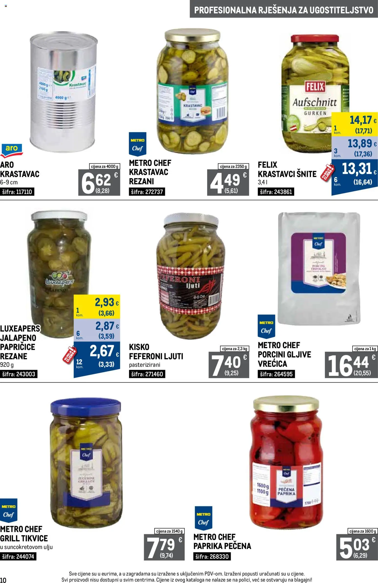 Metro katalog akcija strana 10 – vrijedi od 1.9. do 30.9.2026.