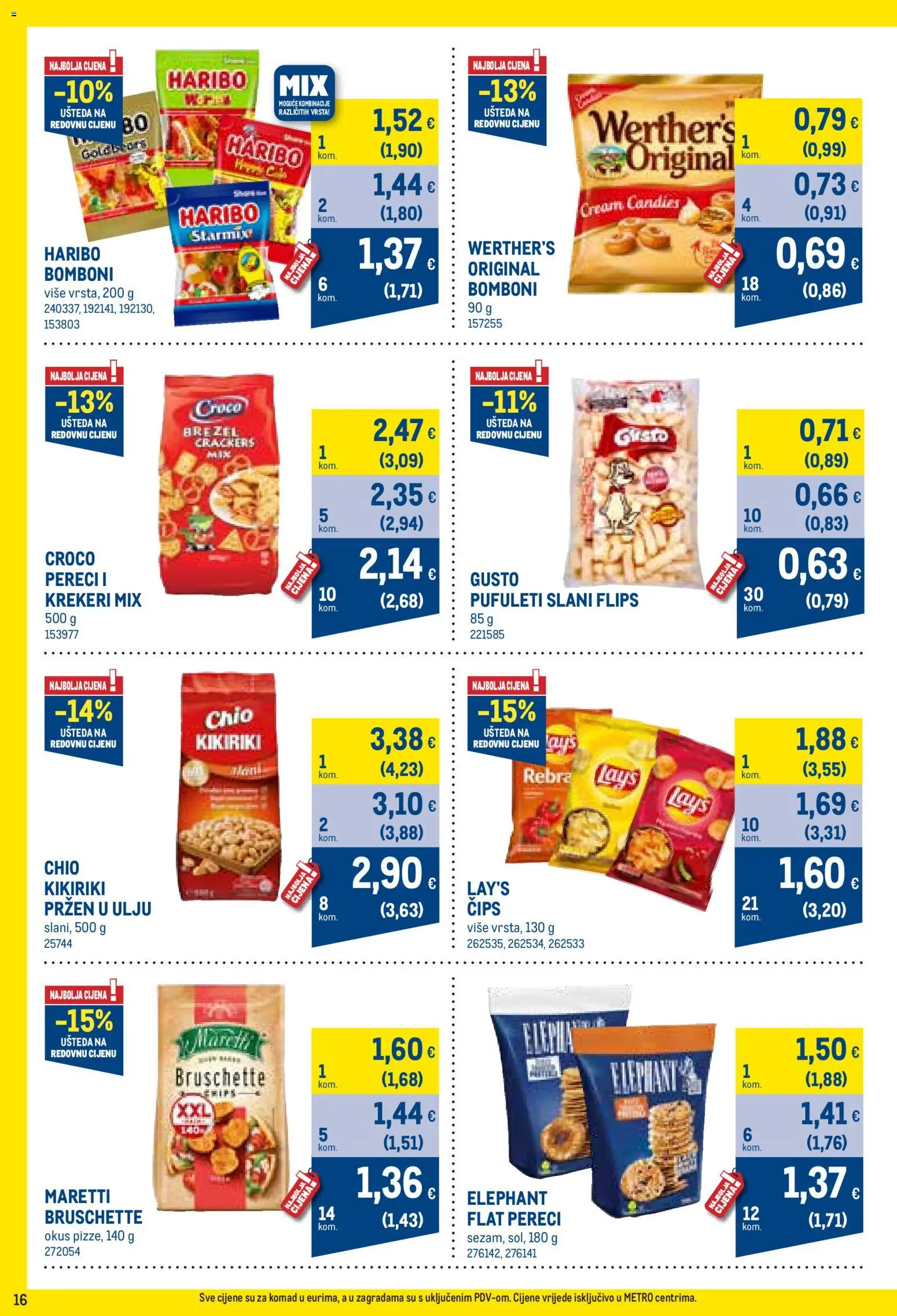Metro katalog akcija strana 16 – vrijedi od 3.8. do 31.8.2026.