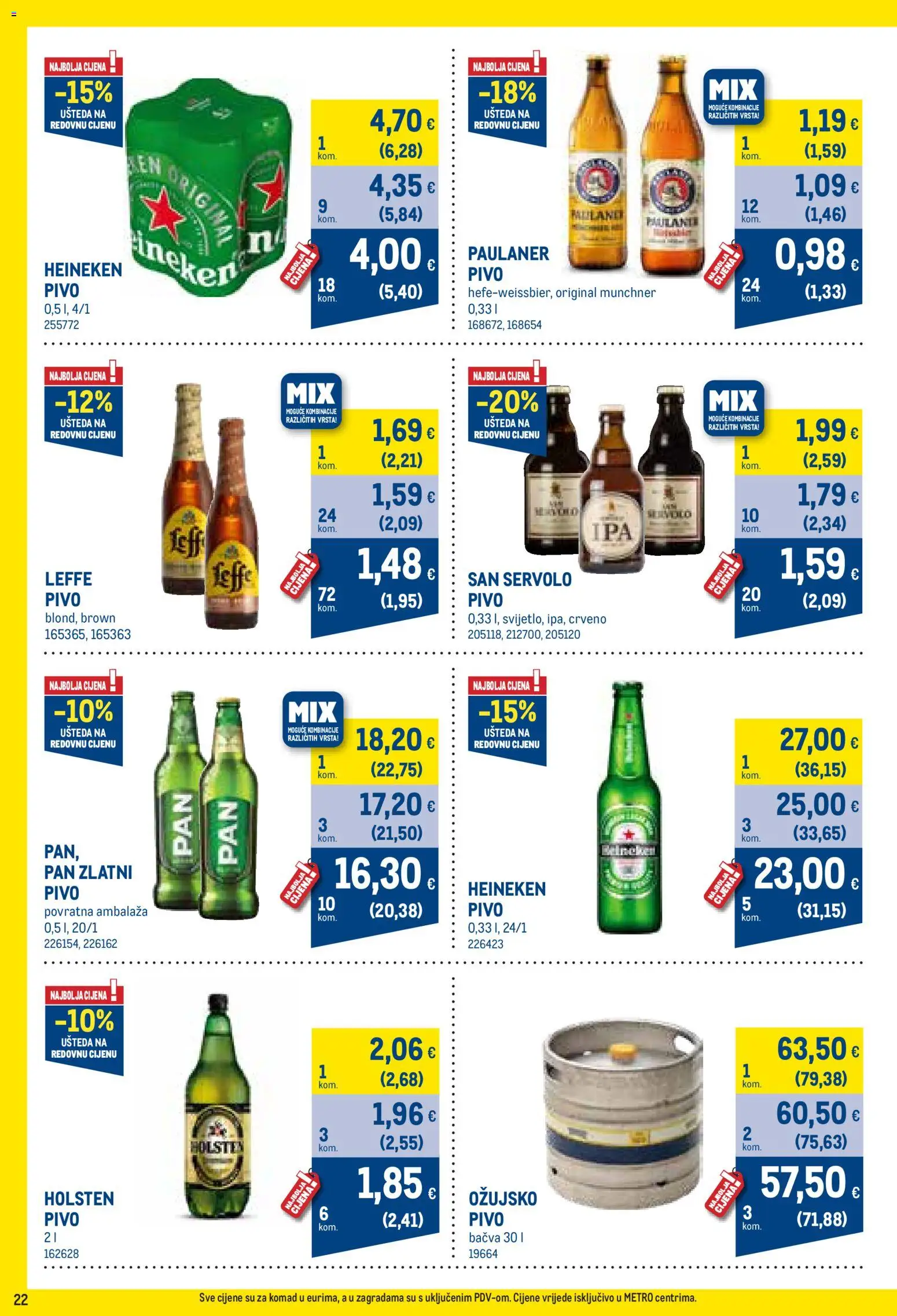 Metro katalog akcija strana 22 – vrijedi od 3.8. do 31.8.2026.