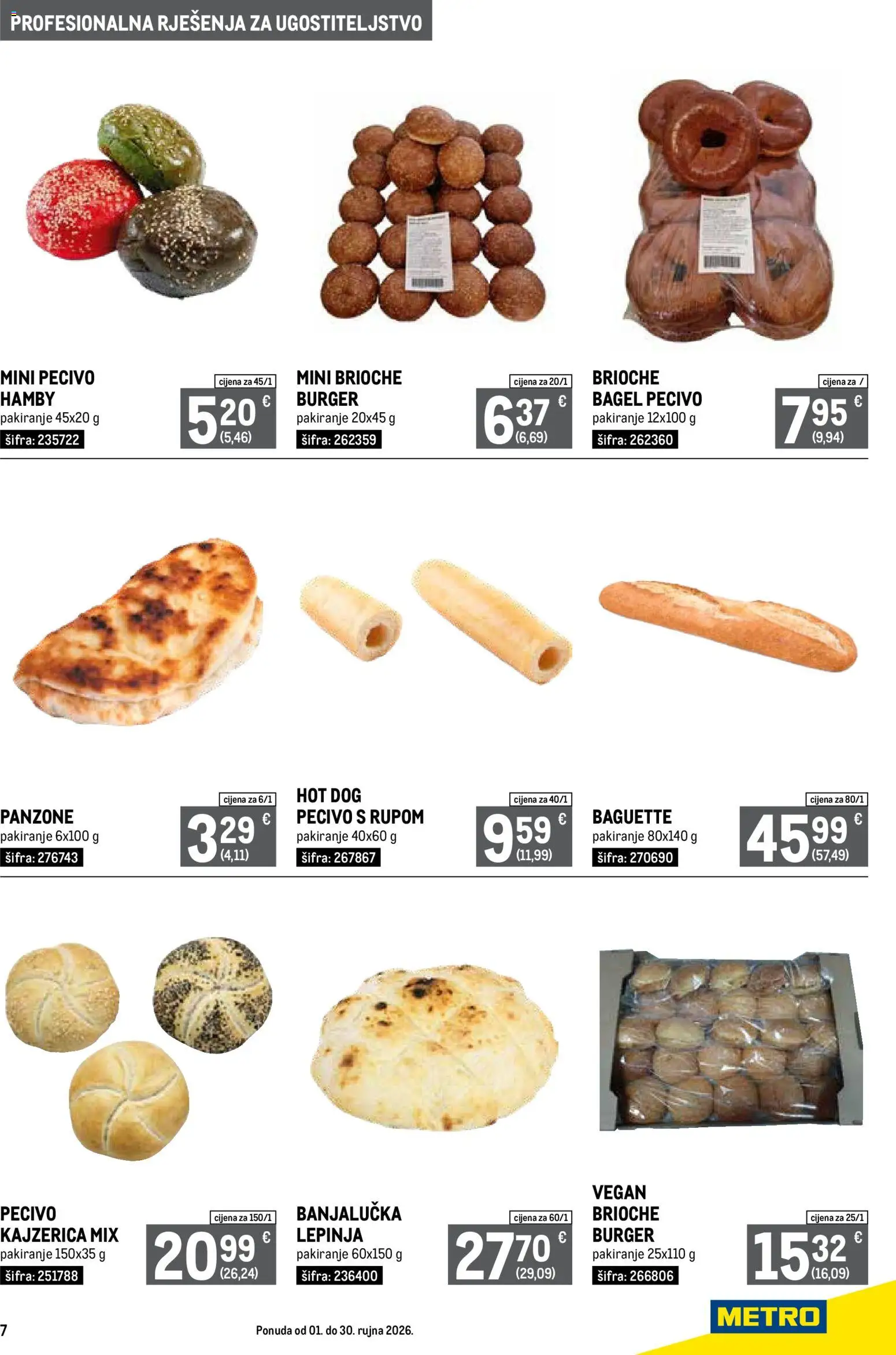 Metro katalog akcija strana 7 – vrijedi od 1.9. do 30.9.2026.