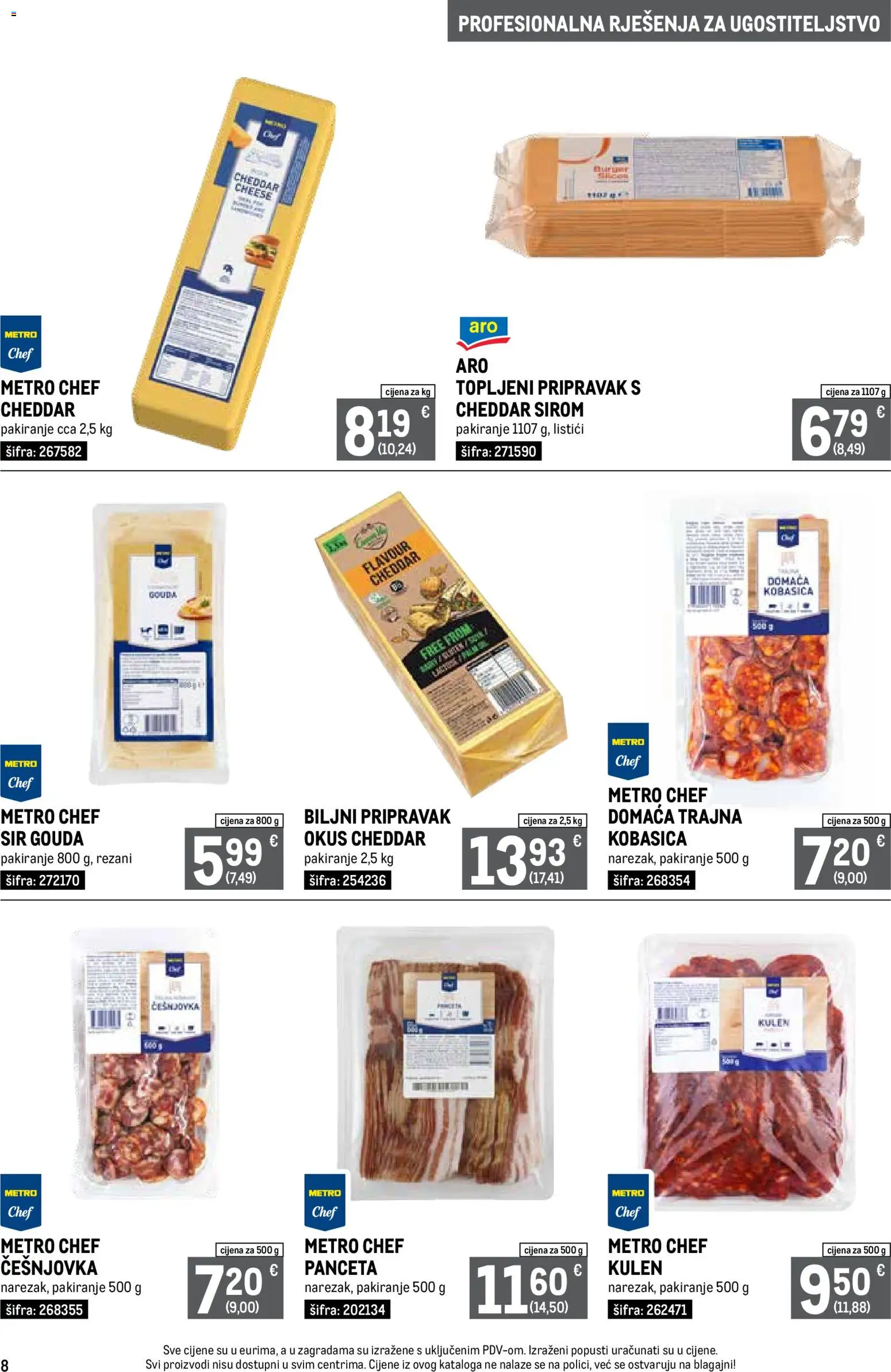 Metro katalog akcija strana 8 – vrijedi od 1.9. do 30.9.2026.