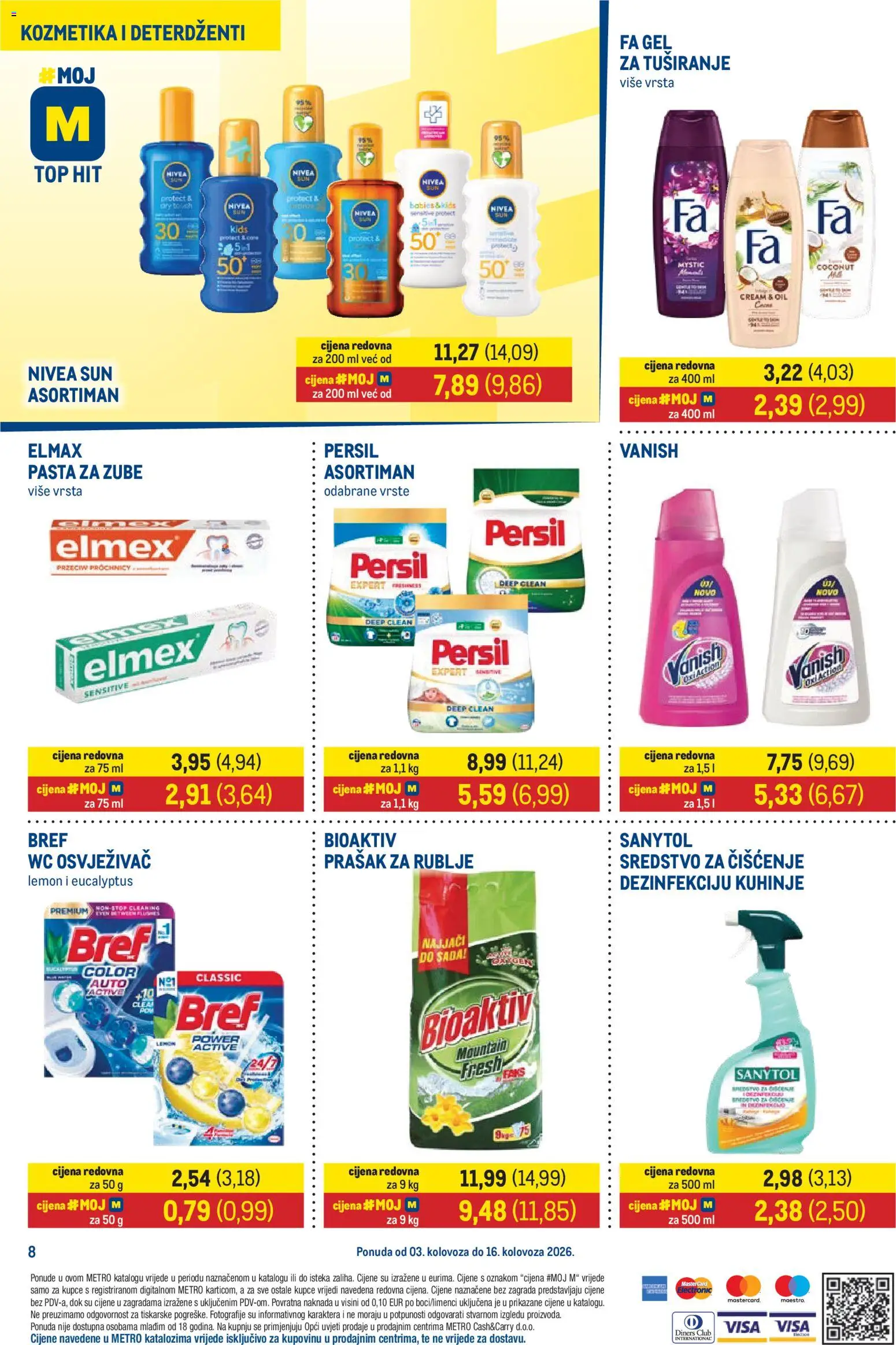 Metro katalog akcija strana 8 – vrijedi od 3.8. do 16.8.2026.