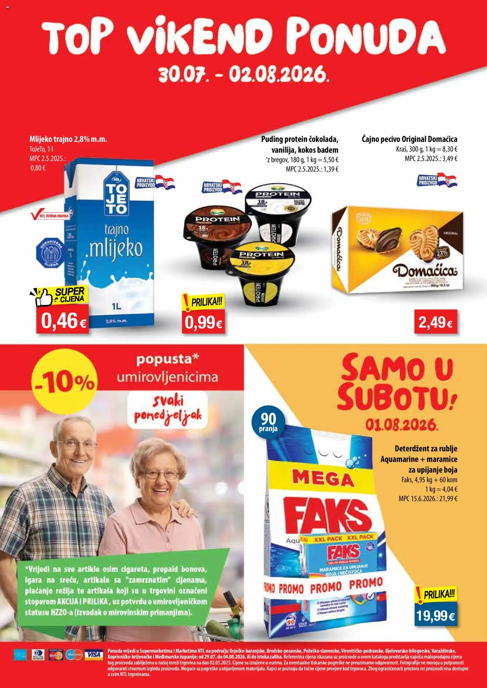 NTL katalog akcija strana 13 – vrijedi od 29.7. do 4.8.2026.