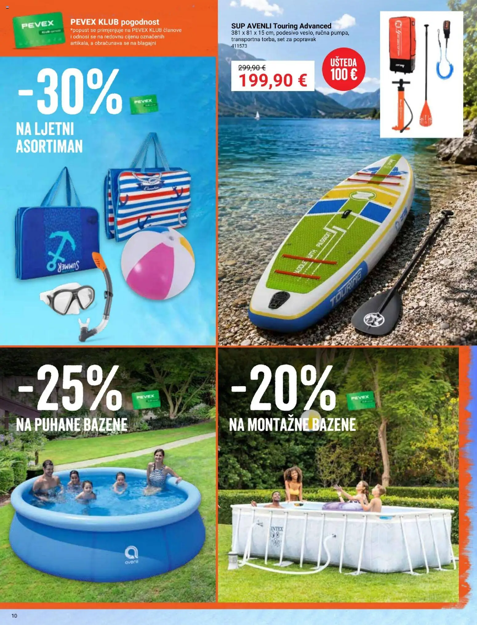 Pevex katalog akcija strana 10 – vrijedi od 23.7. do 24.8.2026.