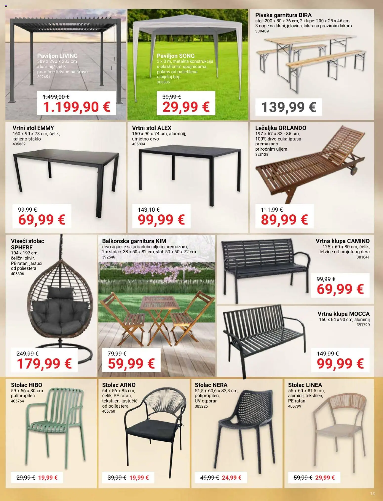 Pevex katalog akcija strana 13 – vrijedi od 23.7. do 24.8.2026.