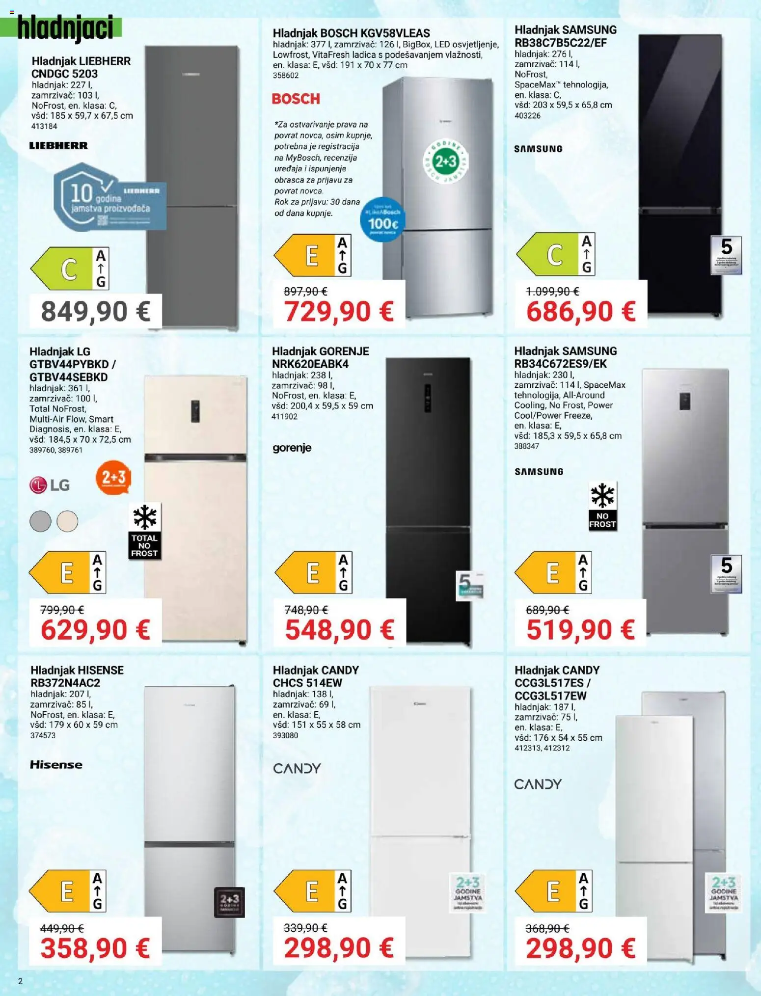 Pevex katalog akcija strana 2 – vrijedi od 23.7. do 24.8.2026.