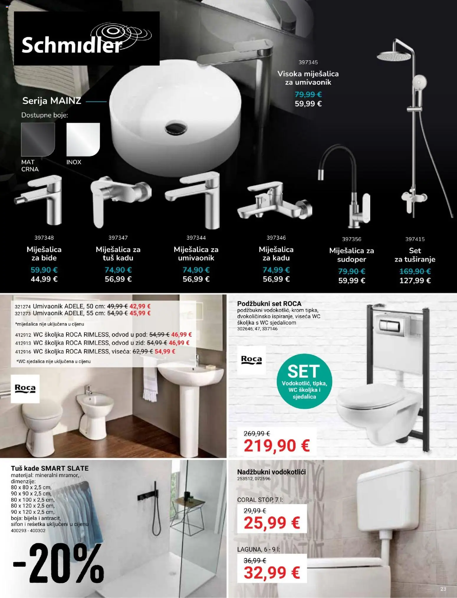 Pevex katalog akcija strana 23 – vrijedi od 23.7. do 24.8.2026.