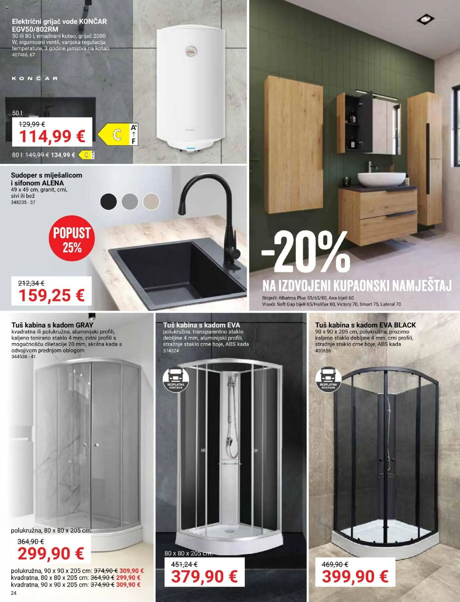 Pevex katalog akcija strana 24 – vrijedi od 23.7. do 24.8.2026.