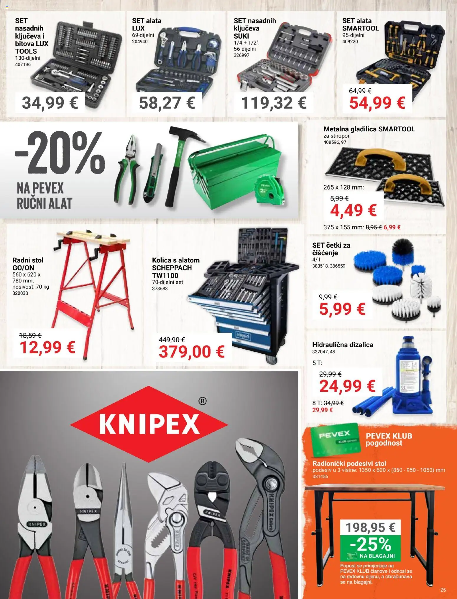 Pevex katalog akcija strana 25 – vrijedi od 27.8. do 21.9.2026.