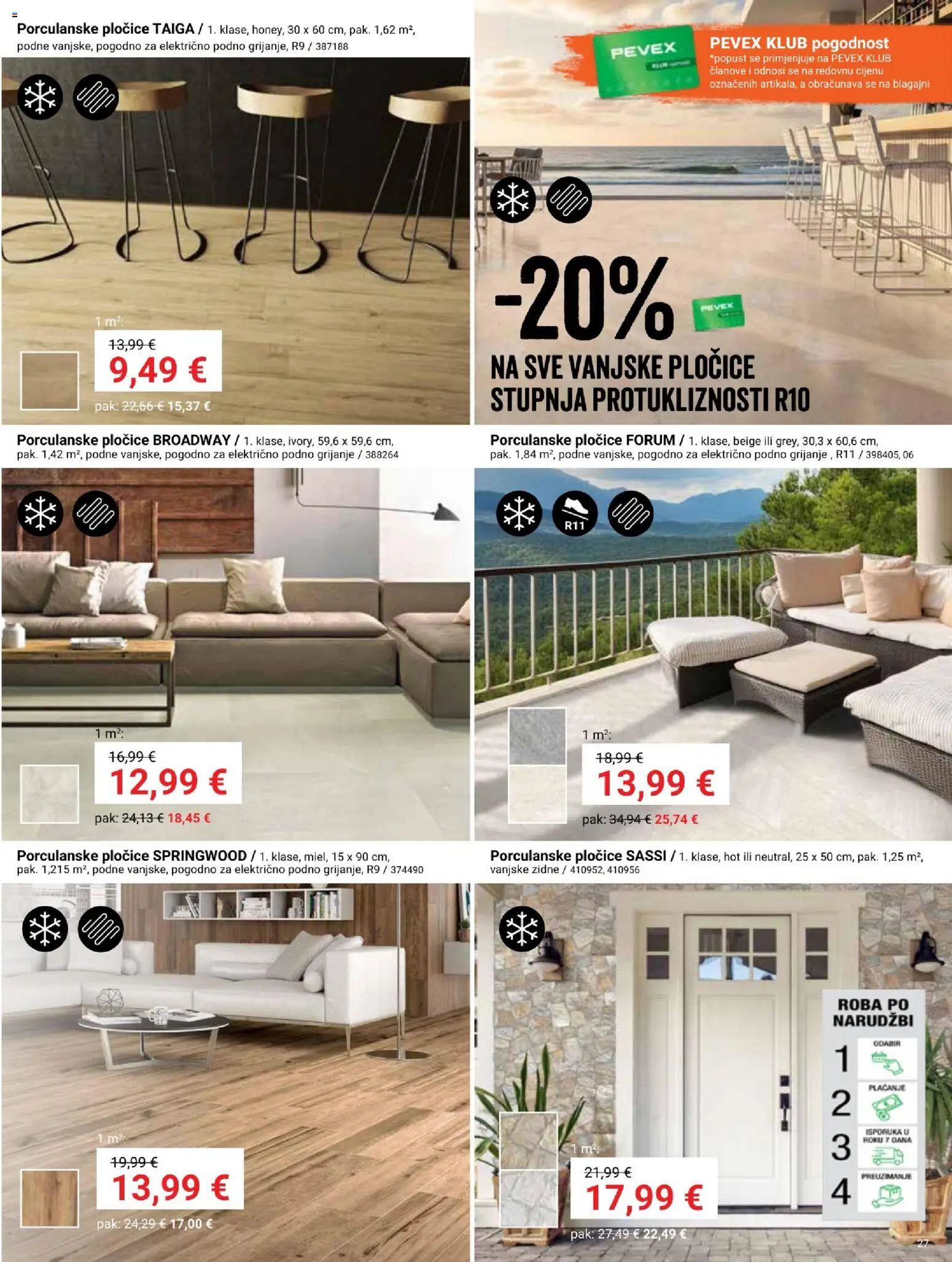 Pevex katalog akcija strana 27 – vrijedi od 23.7. do 24.8.2026.