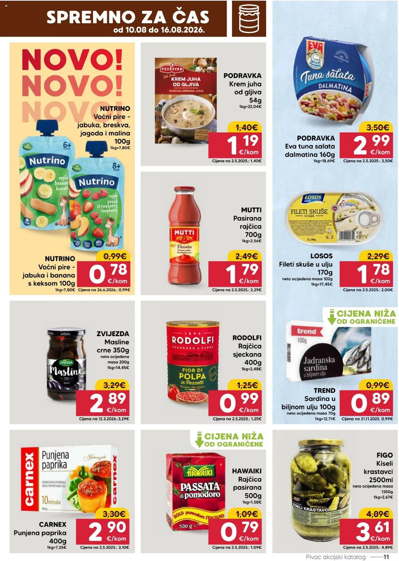 Pivac katalog akcija strana 11 – vrijedi od 10.8. do 16.8.2026.