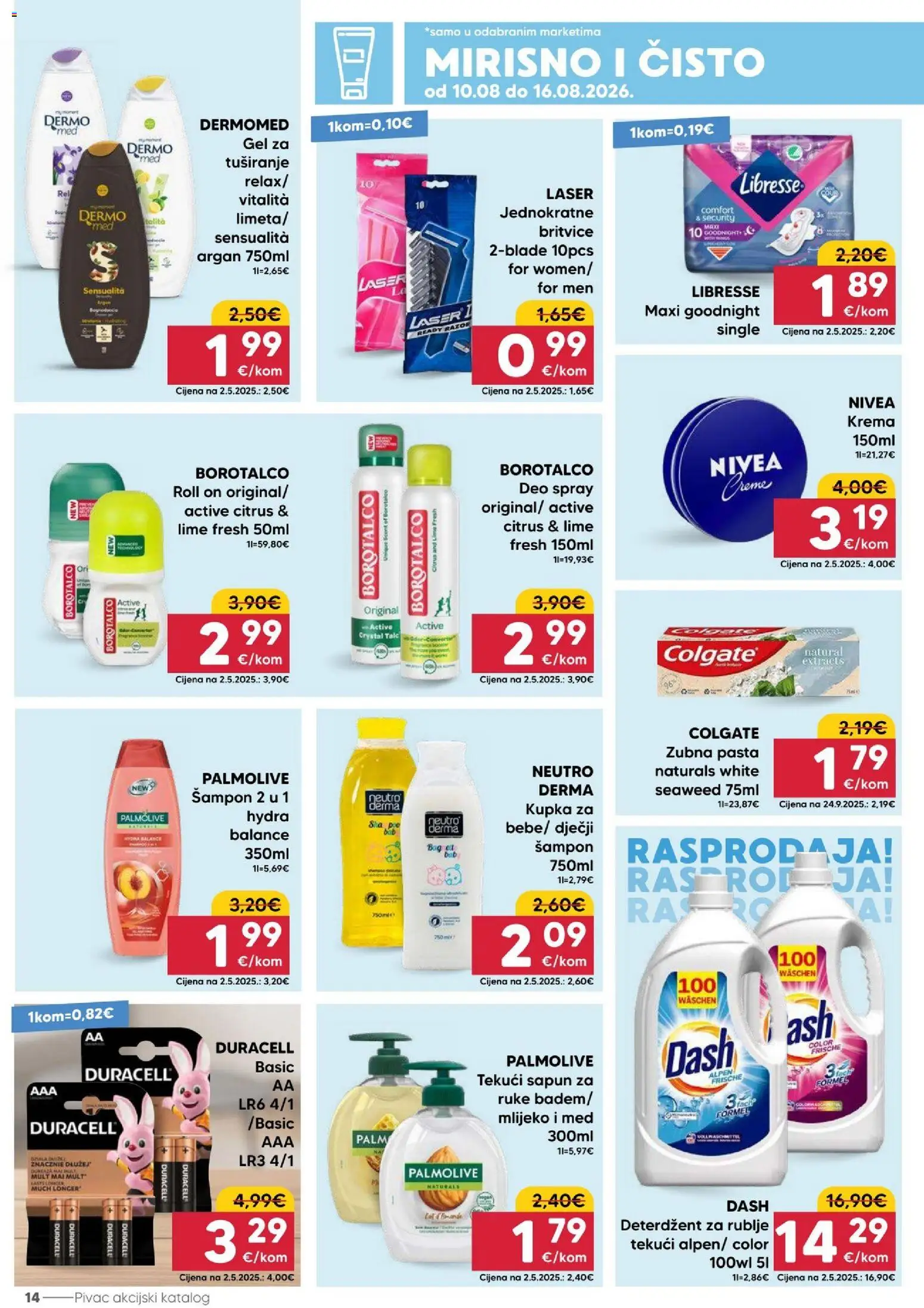 Pivac katalog akcija strana 14 – vrijedi od 10.8. do 16.8.2026.