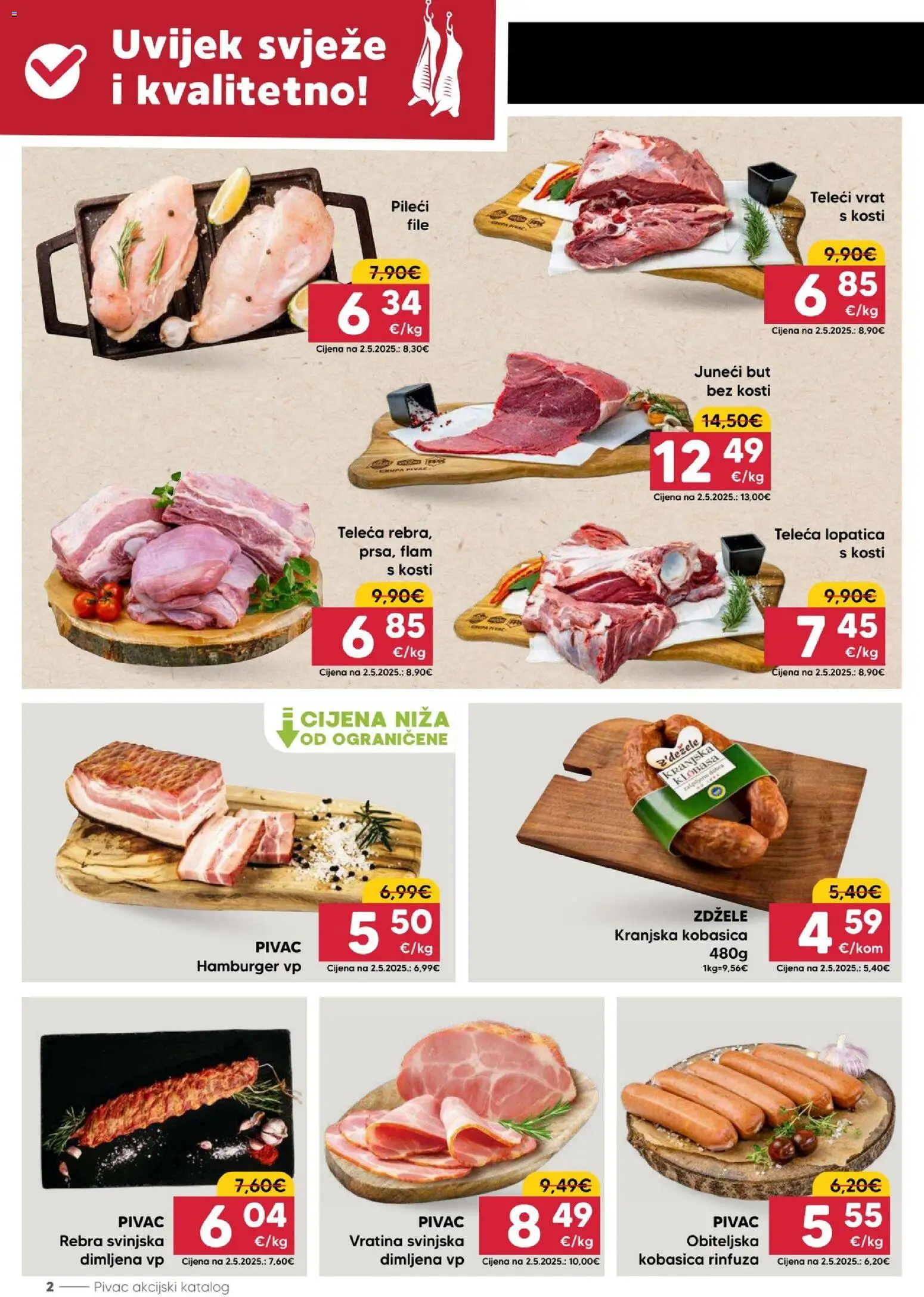 Pivac katalog akcija strana 2 – vrijedi od 10.8. do 16.8.2026.