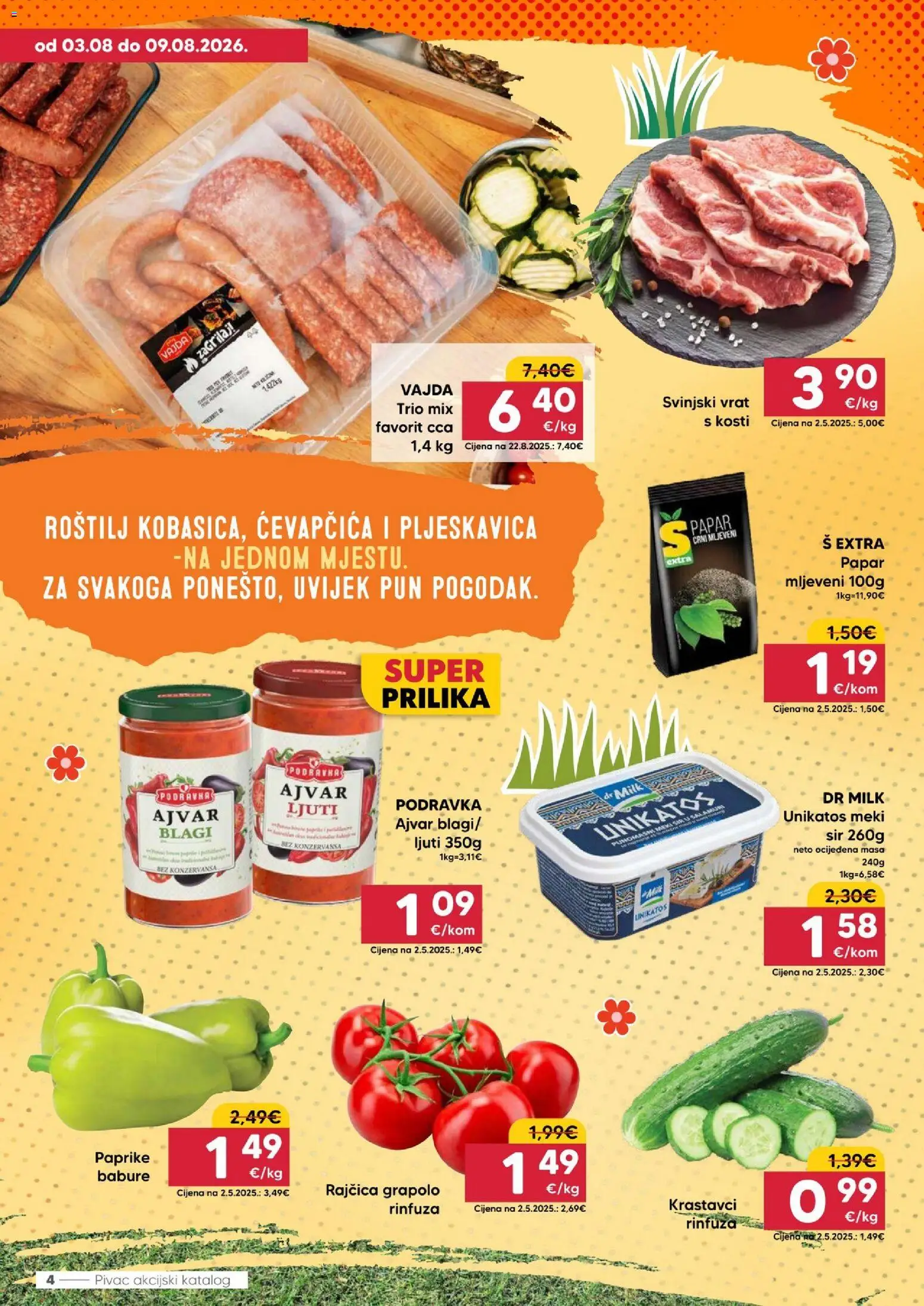 Pivac katalog akcija strana 4 – vrijedi od 3.8. do 9.8.2026.