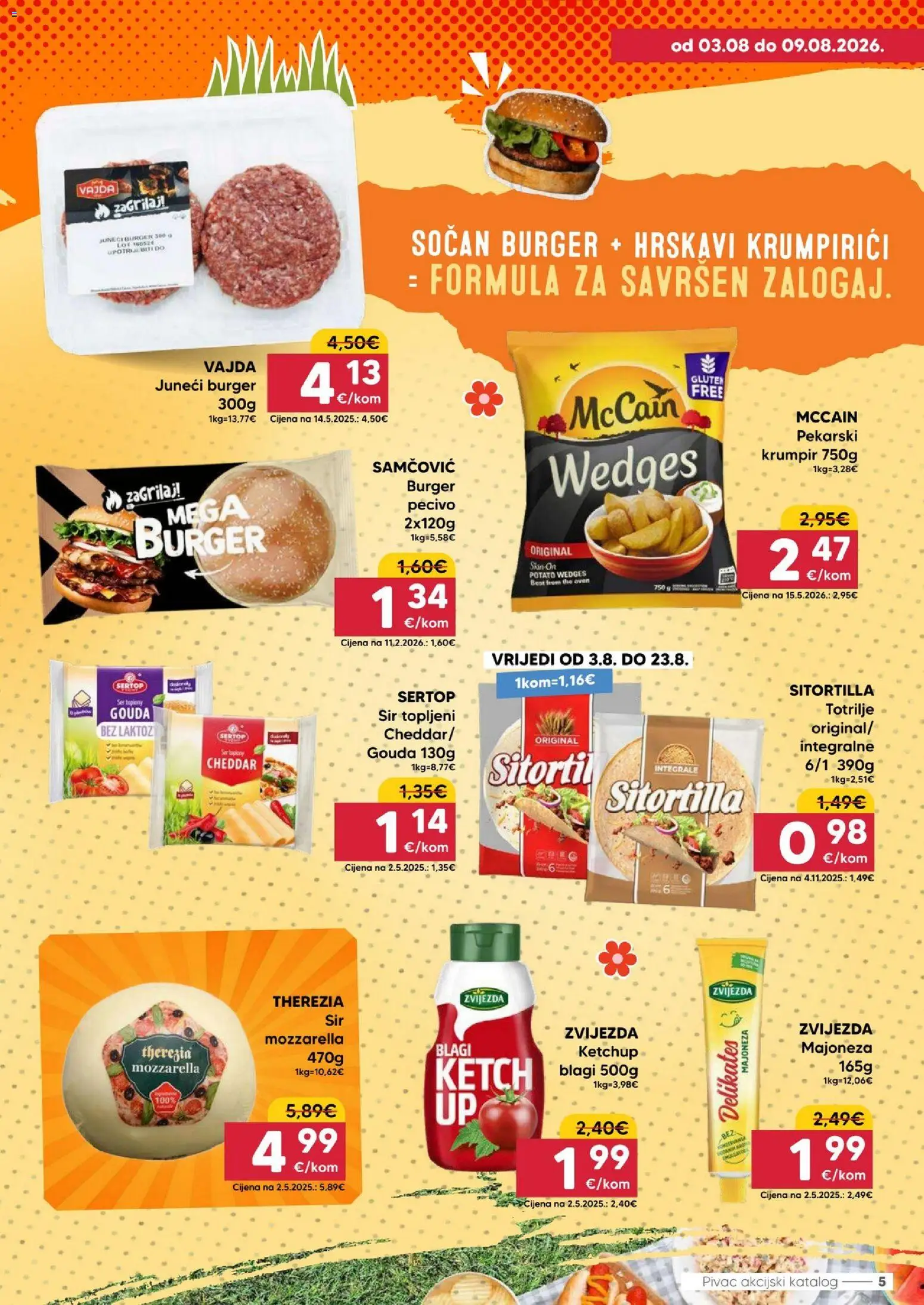Pivac katalog akcija strana 5 – vrijedi od 3.8. do 9.8.2026.