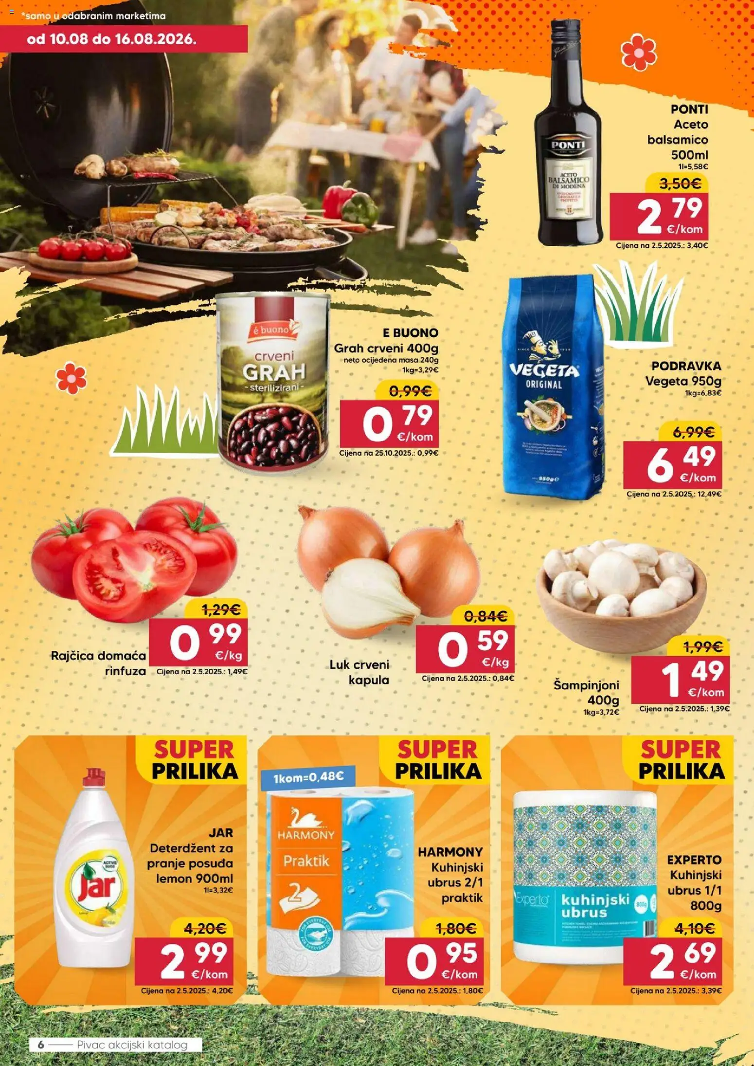 Pivac katalog akcija strana 6 – vrijedi od 10.8. do 16.8.2026.
