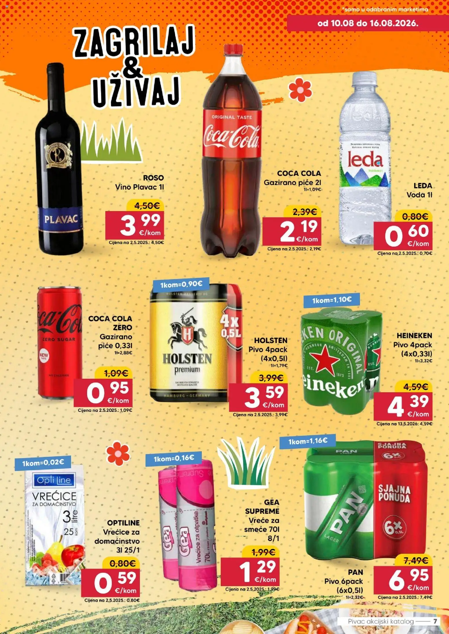 Pivac katalog akcija strana 7 – vrijedi od 10.8. do 16.8.2026.