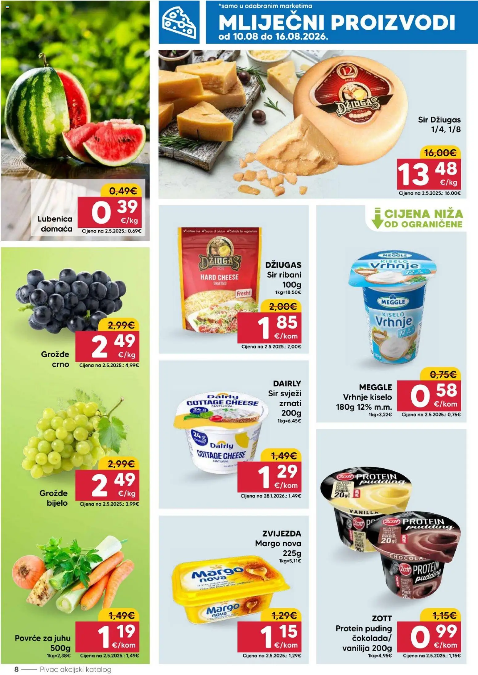 Pivac katalog akcija strana 8 – vrijedi od 10.8. do 16.8.2026.