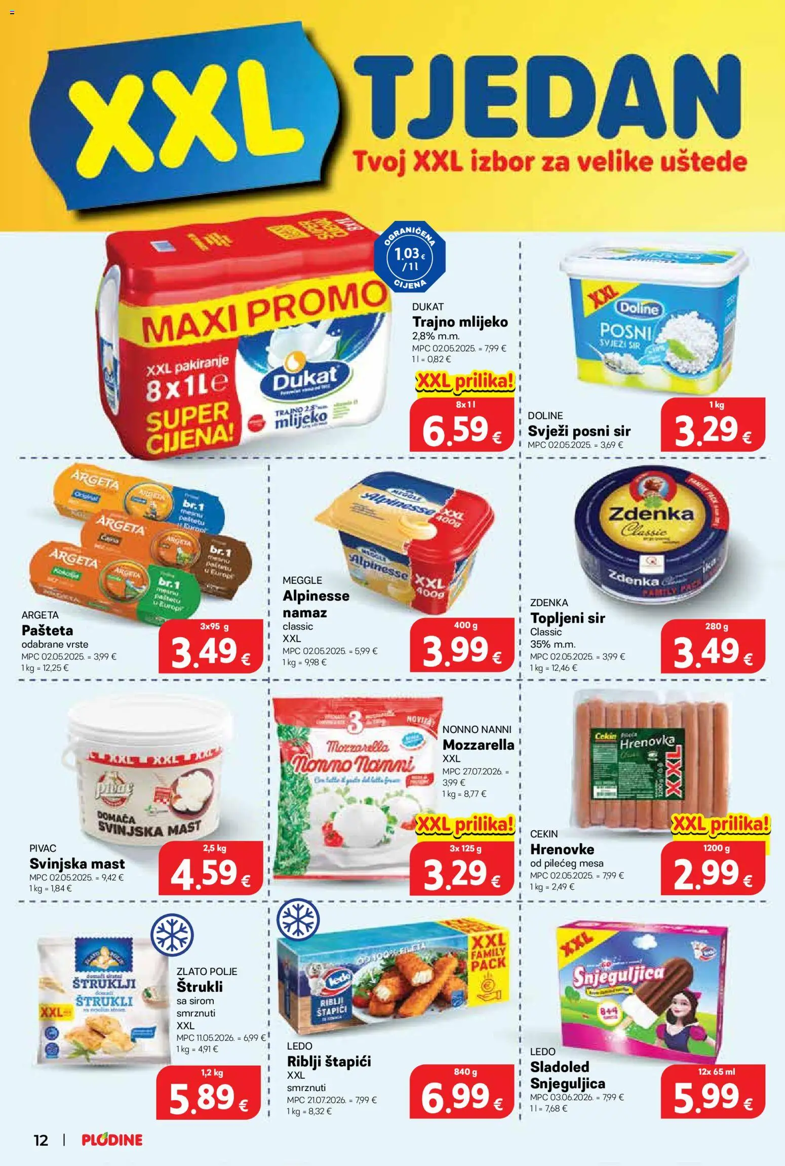 Plodine katalog akcija strana 12 – vrijedi od 6.8. do 11.8.2026.