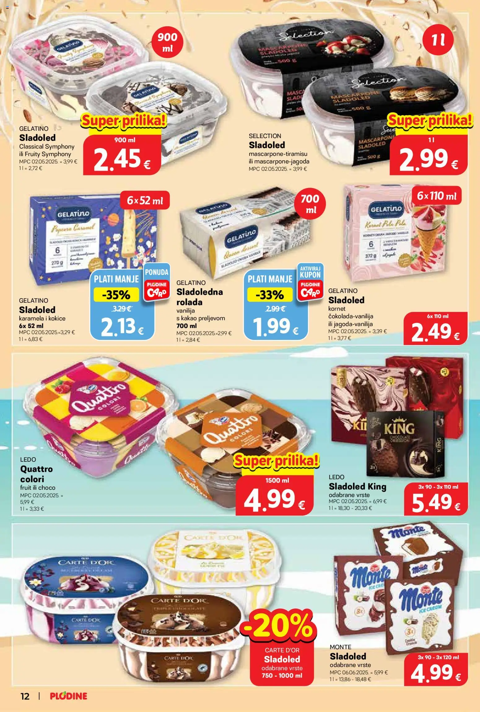 Plodine katalog akcija strana 12 – vrijedi od 29.7. do 4.8.2026.