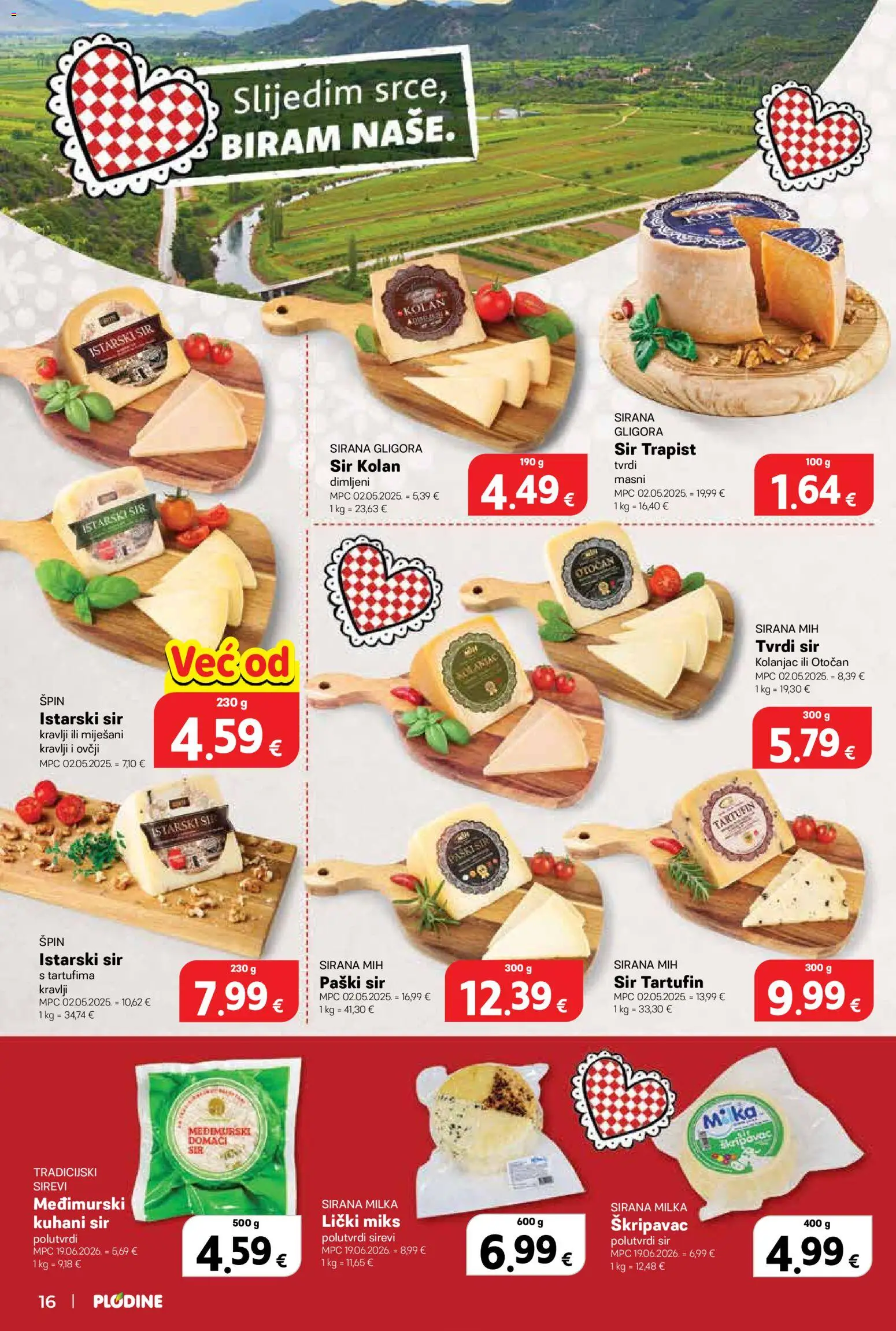 Plodine katalog akcija strana 16 – vrijedi od 29.7. do 4.8.2026.