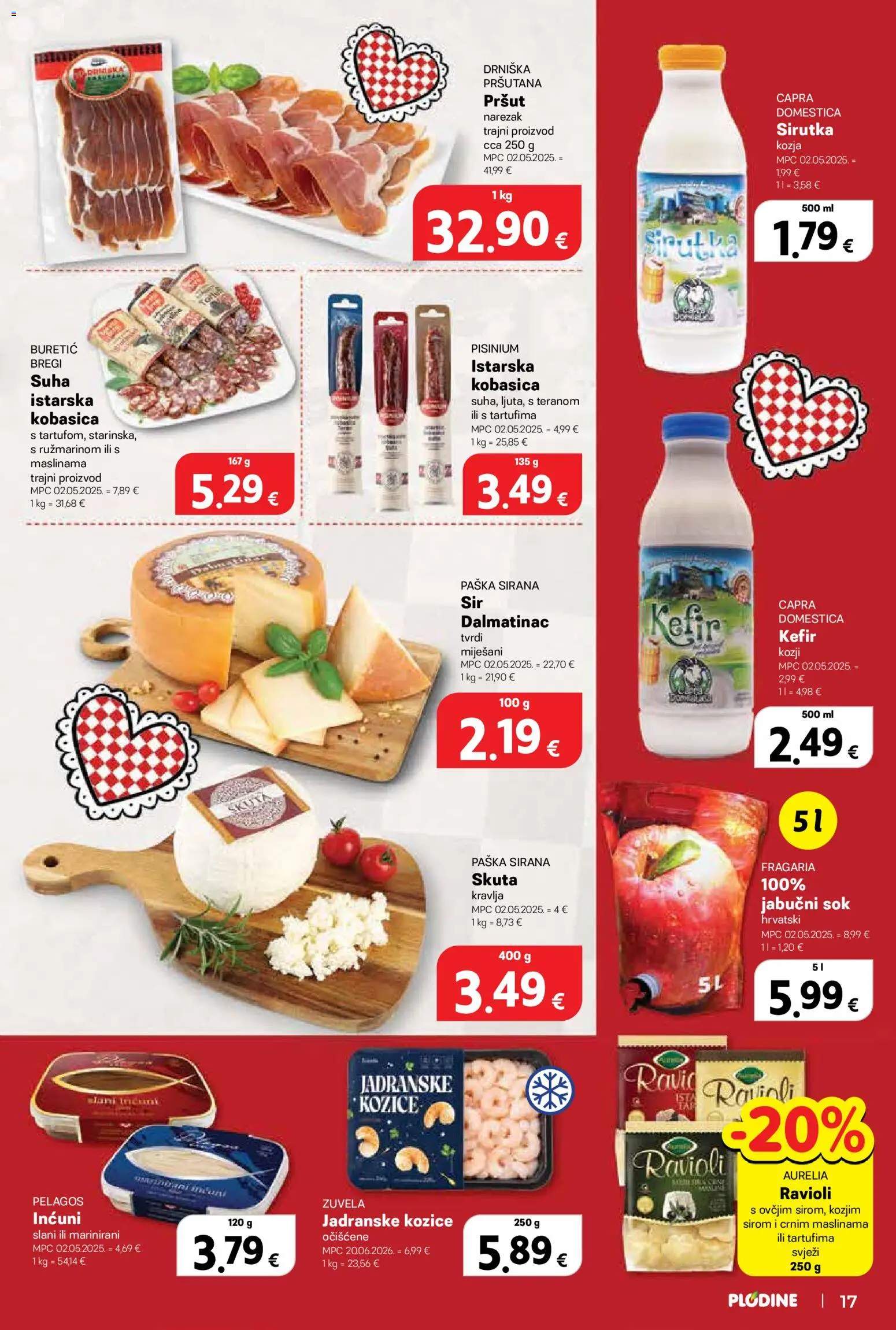 Plodine katalog akcija strana 17 – vrijedi od 29.7. do 4.8.2026.