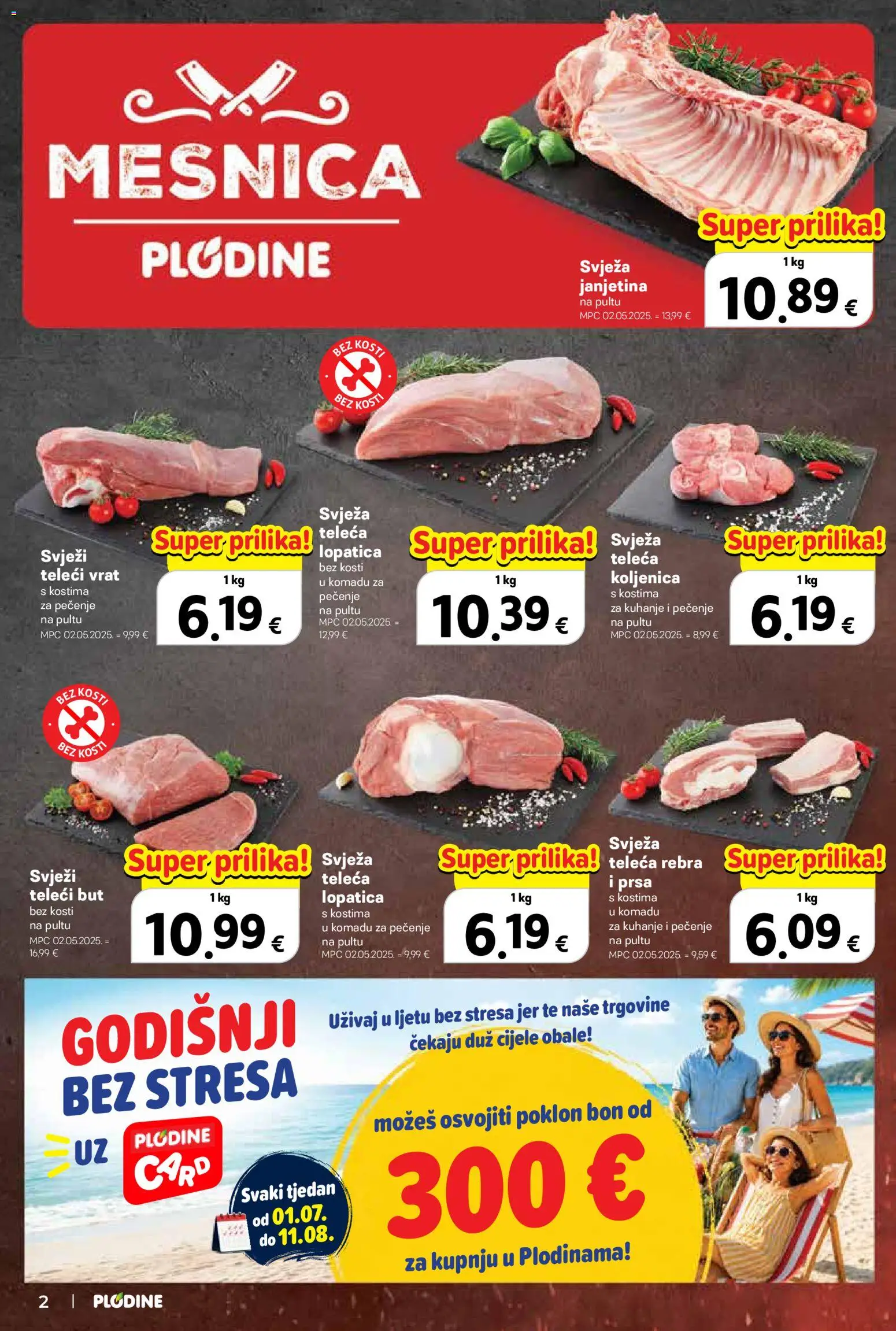 Plodine katalog akcija strana 2 – vrijedi od 29.7. do 4.8.2026.