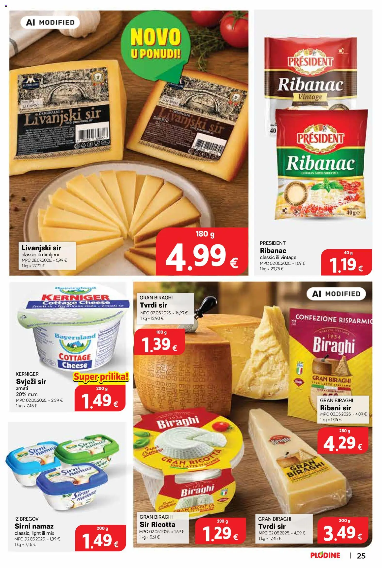 Plodine katalog akcija strana 25 – vrijedi od 6.8. do 11.8.2026.