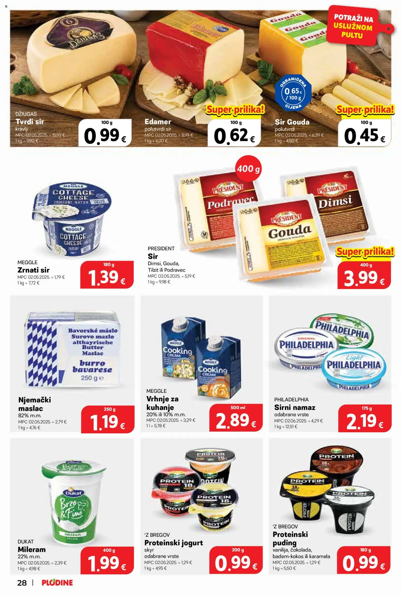 Plodine katalog akcija strana 28 – vrijedi od 29.7. do 4.8.2026.