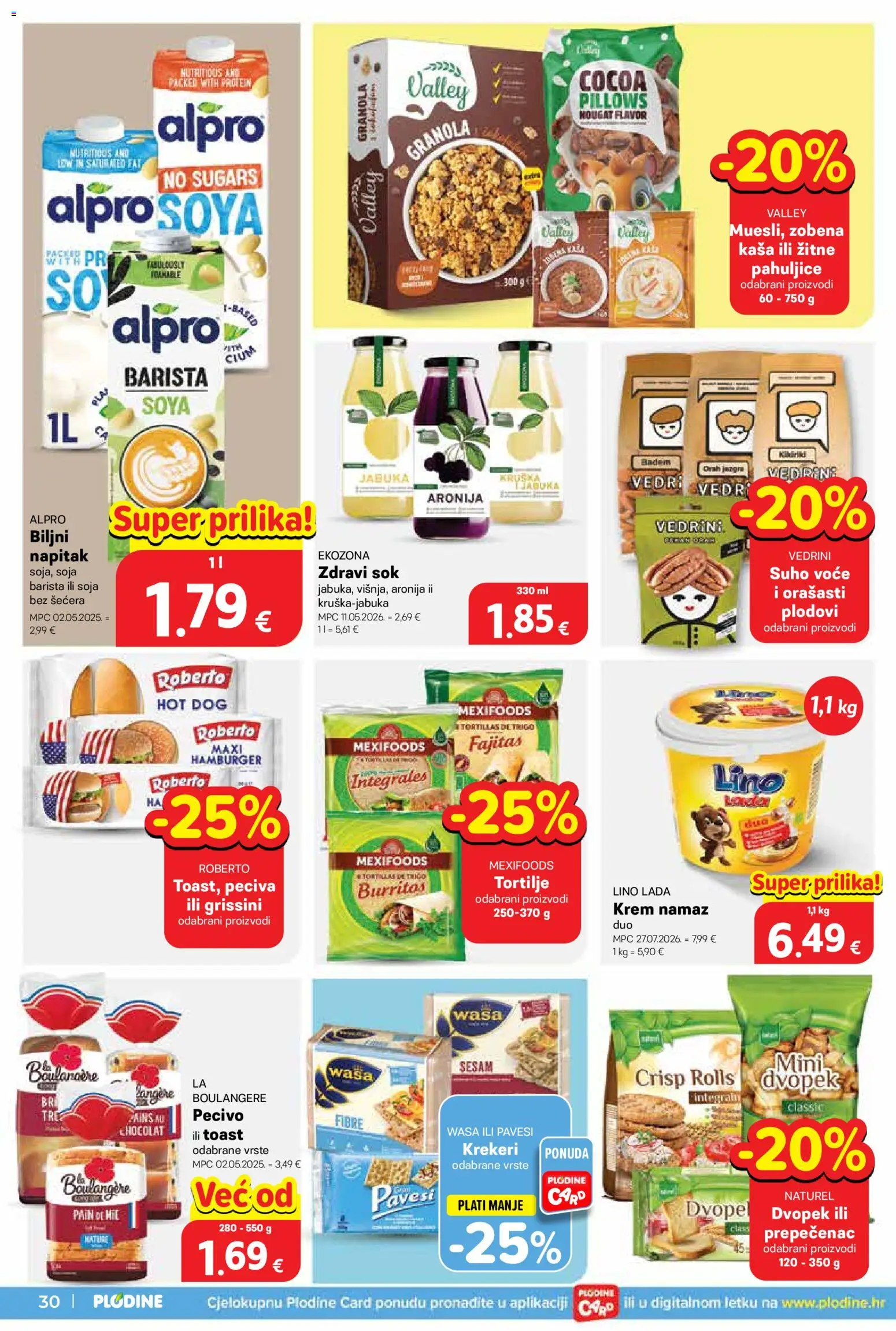 Plodine katalog akcija strana 30 – vrijedi od 6.8. do 11.8.2026.