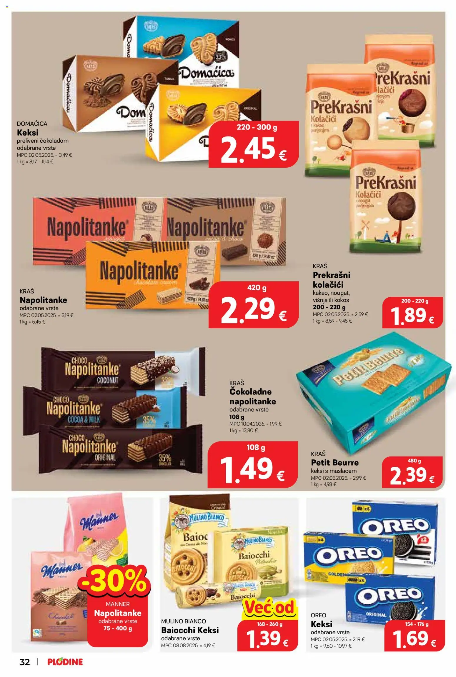 Plodine katalog akcija strana 32 – vrijedi od 6.8. do 11.8.2026.