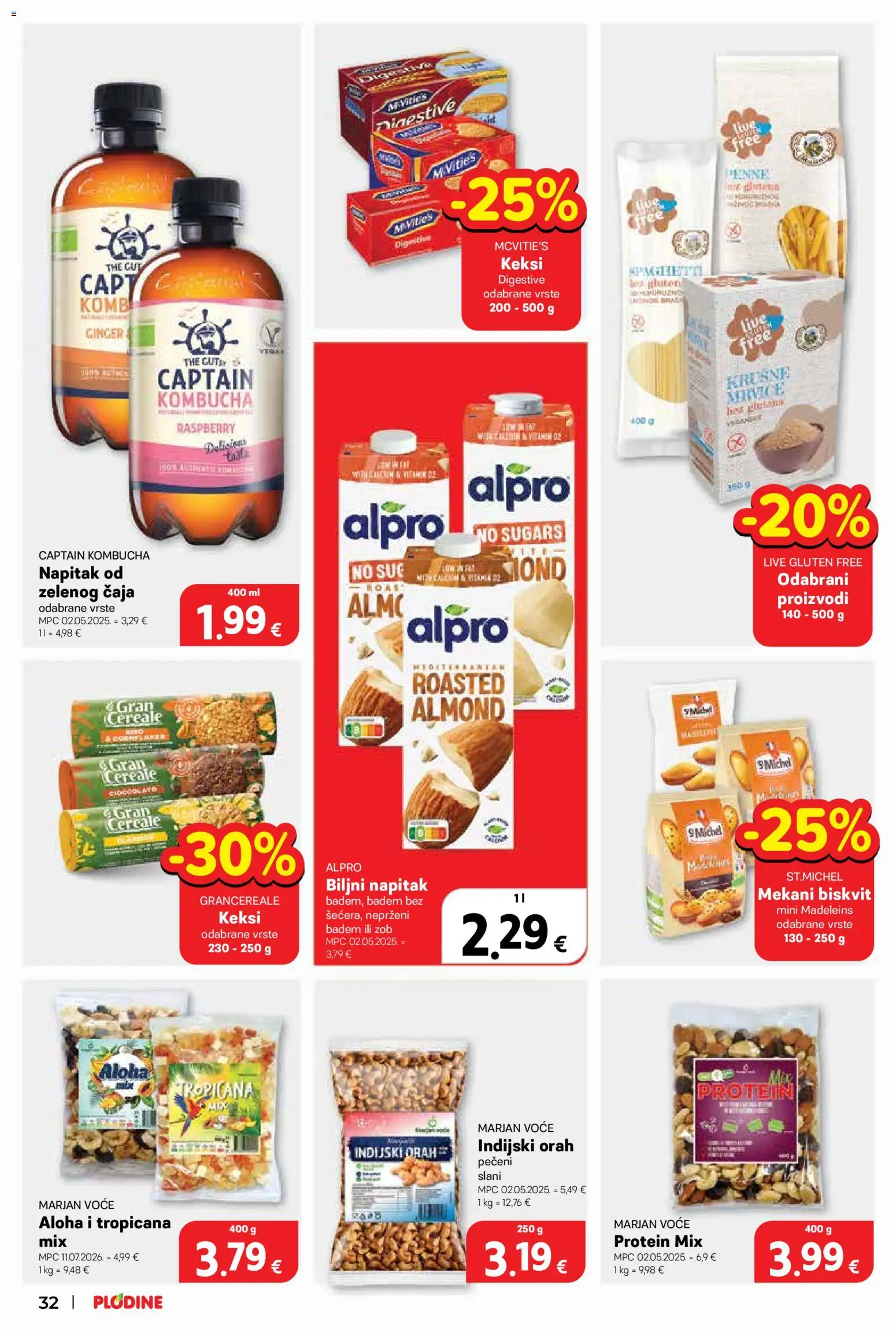 Plodine katalog akcija strana 32 – vrijedi od 29.7. do 4.8.2026.