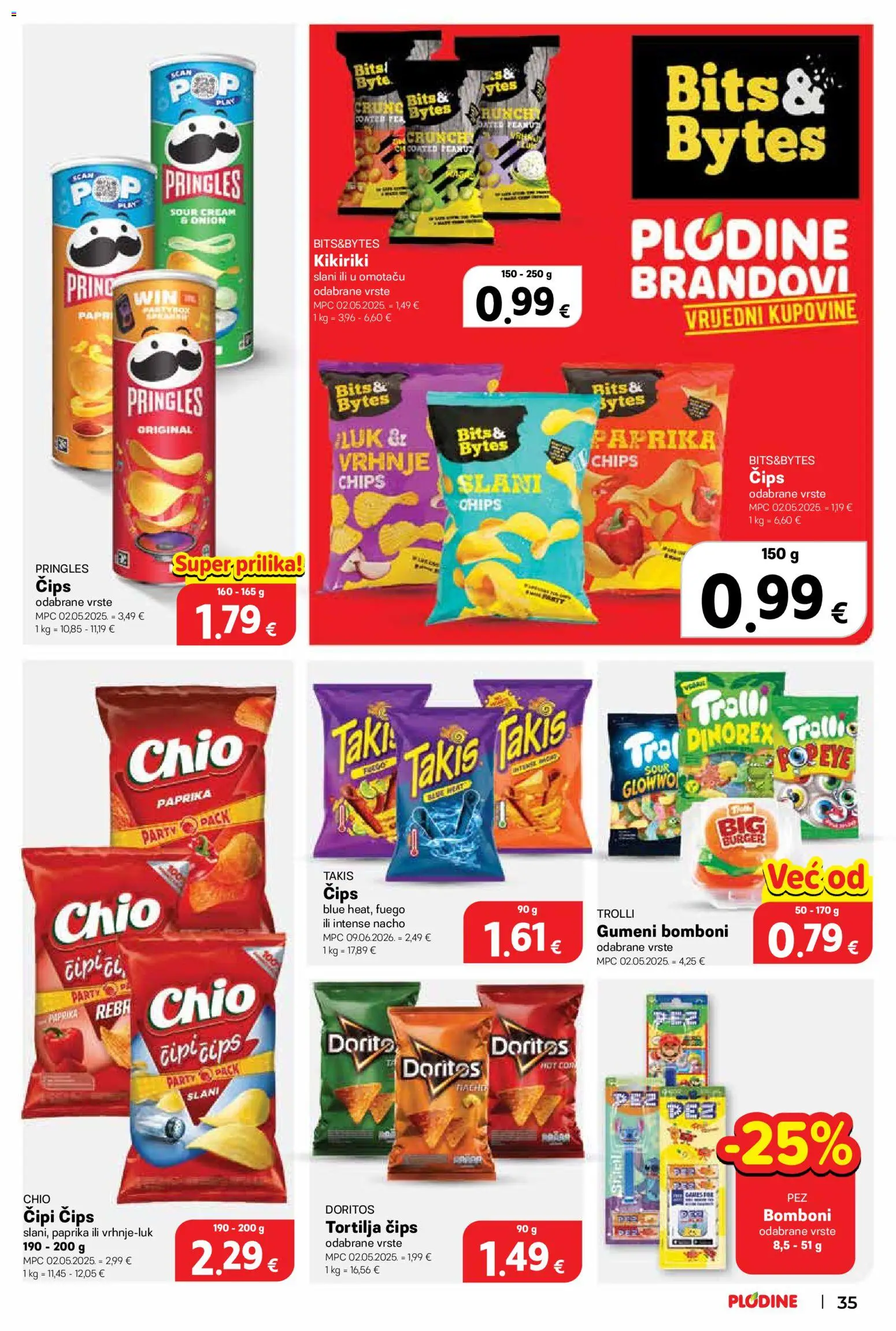 Plodine katalog akcija strana 35 – vrijedi od 6.8. do 11.8.2026.