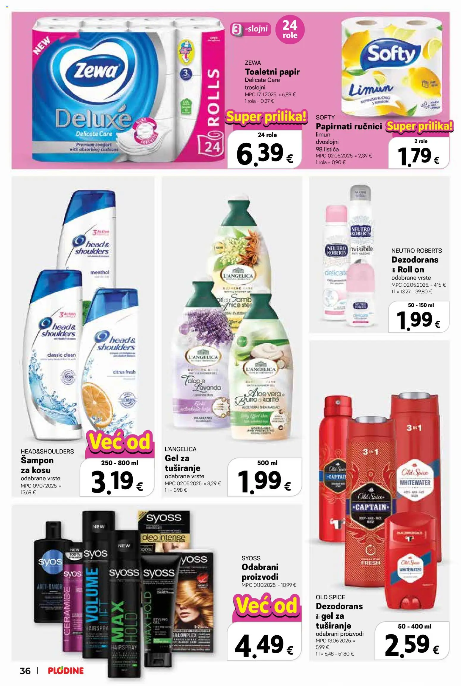 Plodine katalog akcija strana 36 – vrijedi od 29.7. do 4.8.2026.