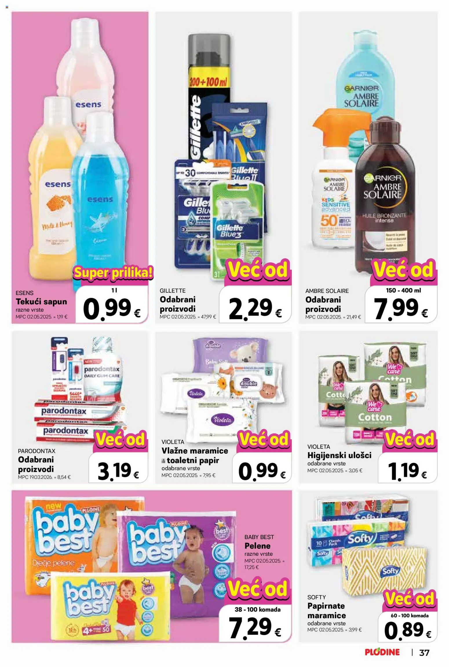 Plodine katalog akcija strana 37 – vrijedi od 29.7. do 4.8.2026.