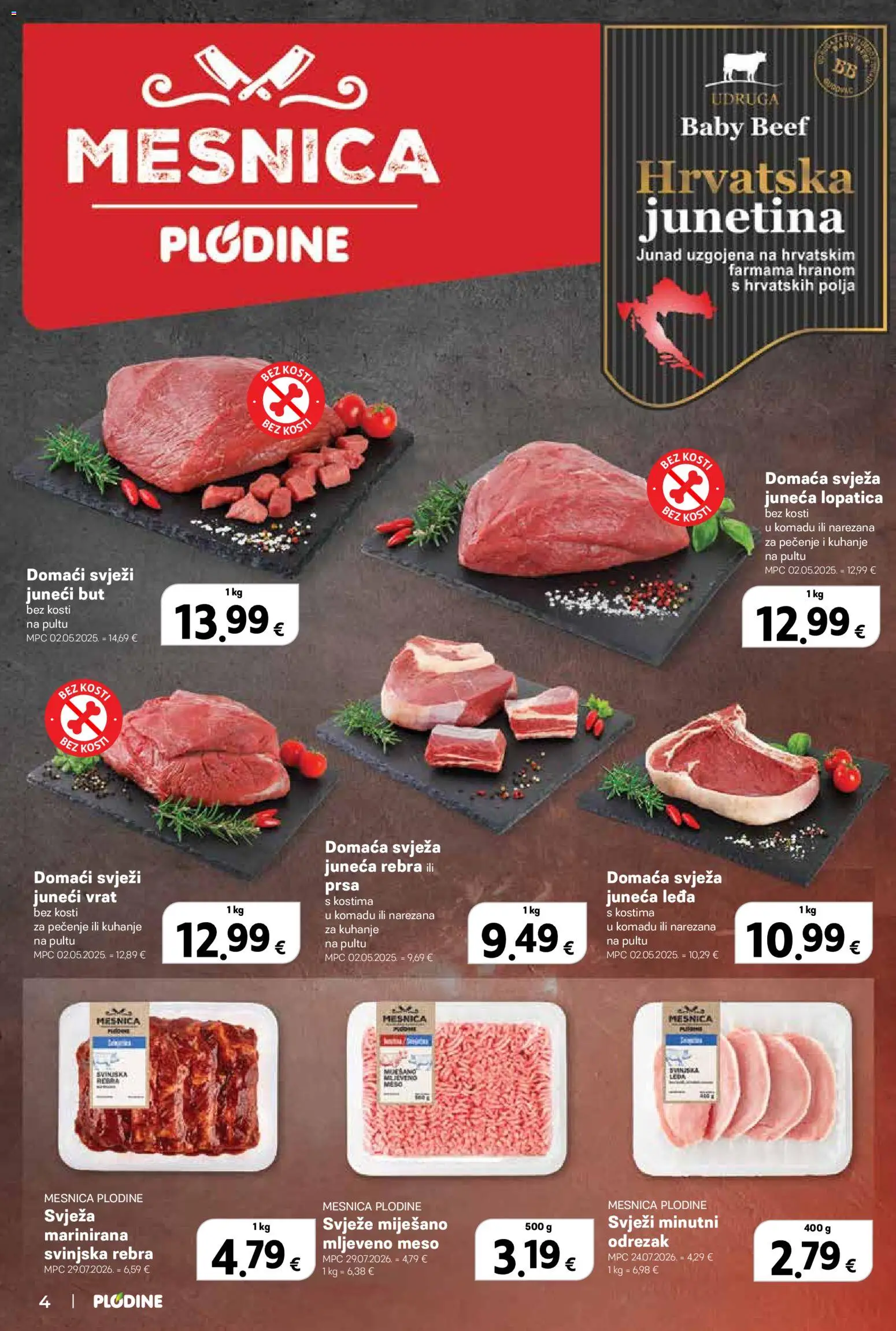 Plodine katalog akcija strana 4 – vrijedi od 6.8. do 11.8.2026.