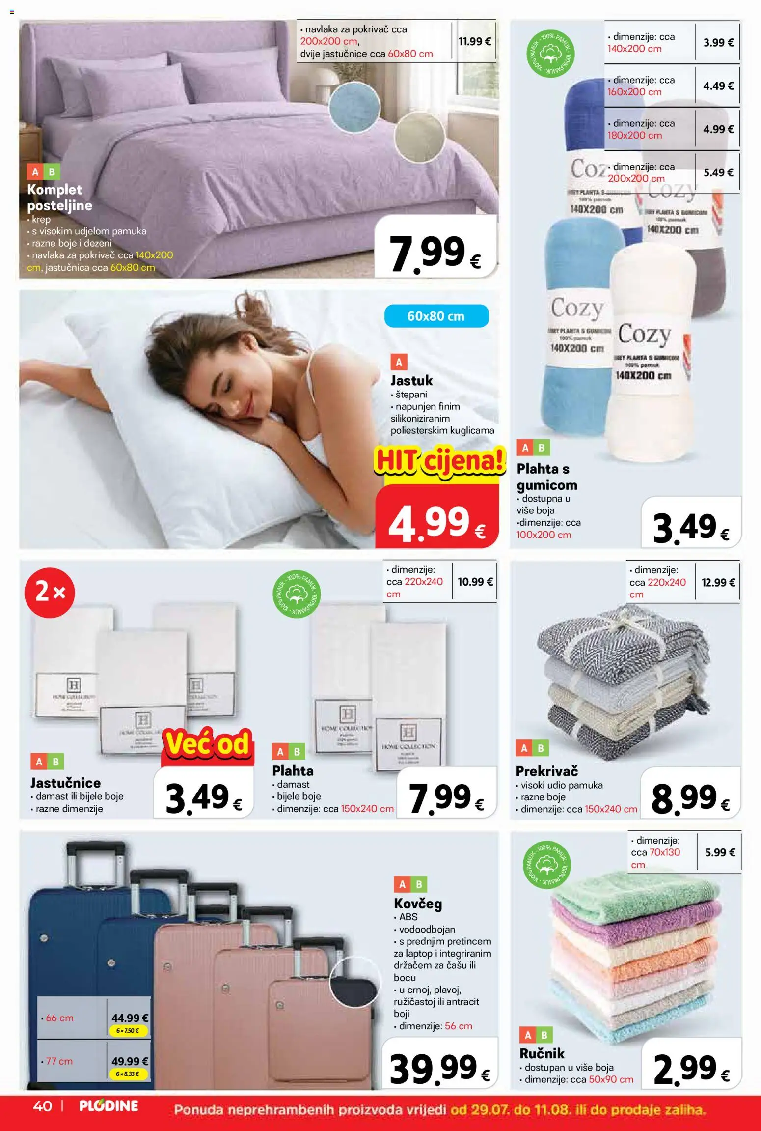 Plodine katalog akcija strana 40 – vrijedi od 29.7. do 4.8.2026.