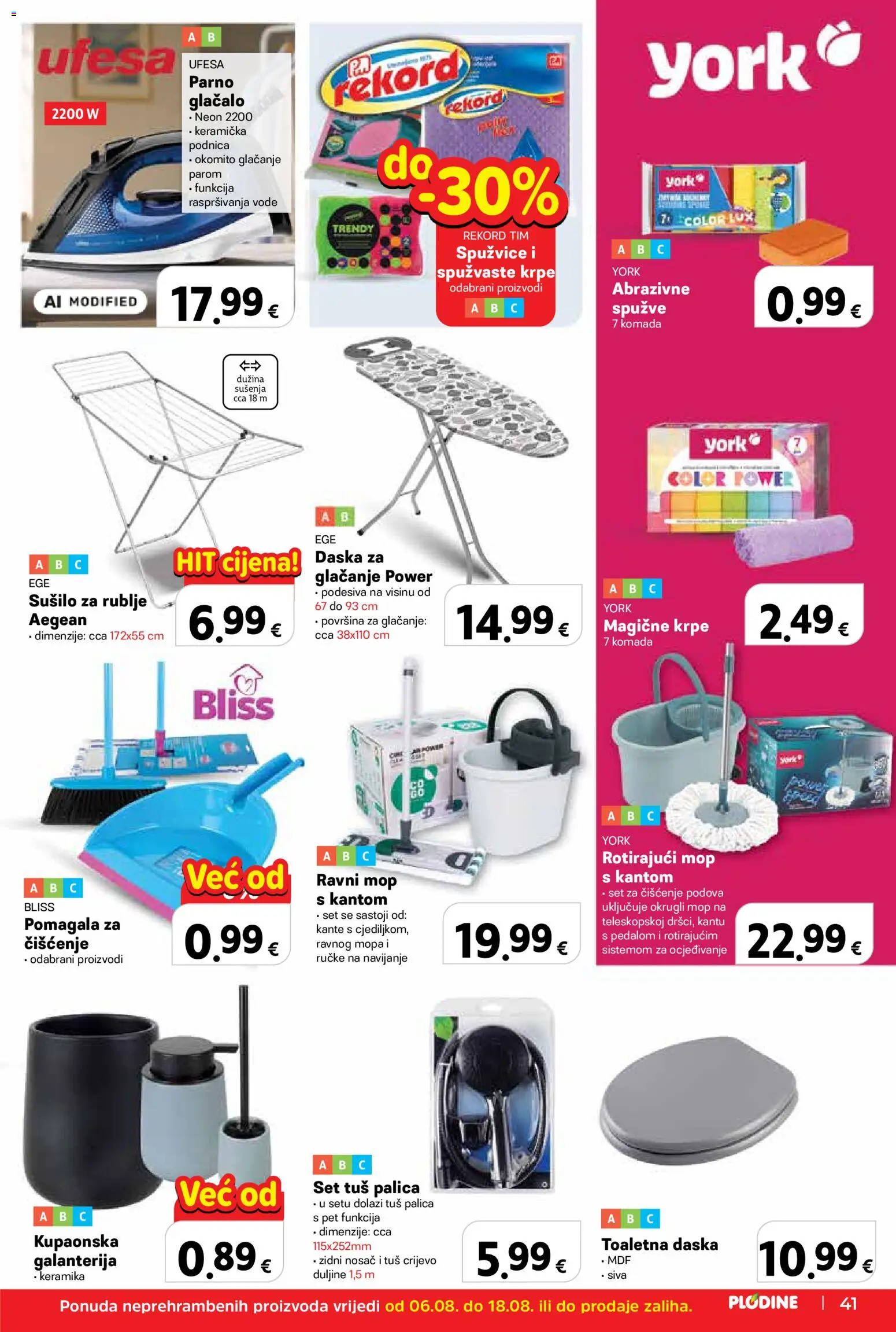 Plodine katalog akcija strana 41 – vrijedi od 6.8. do 11.8.2026.