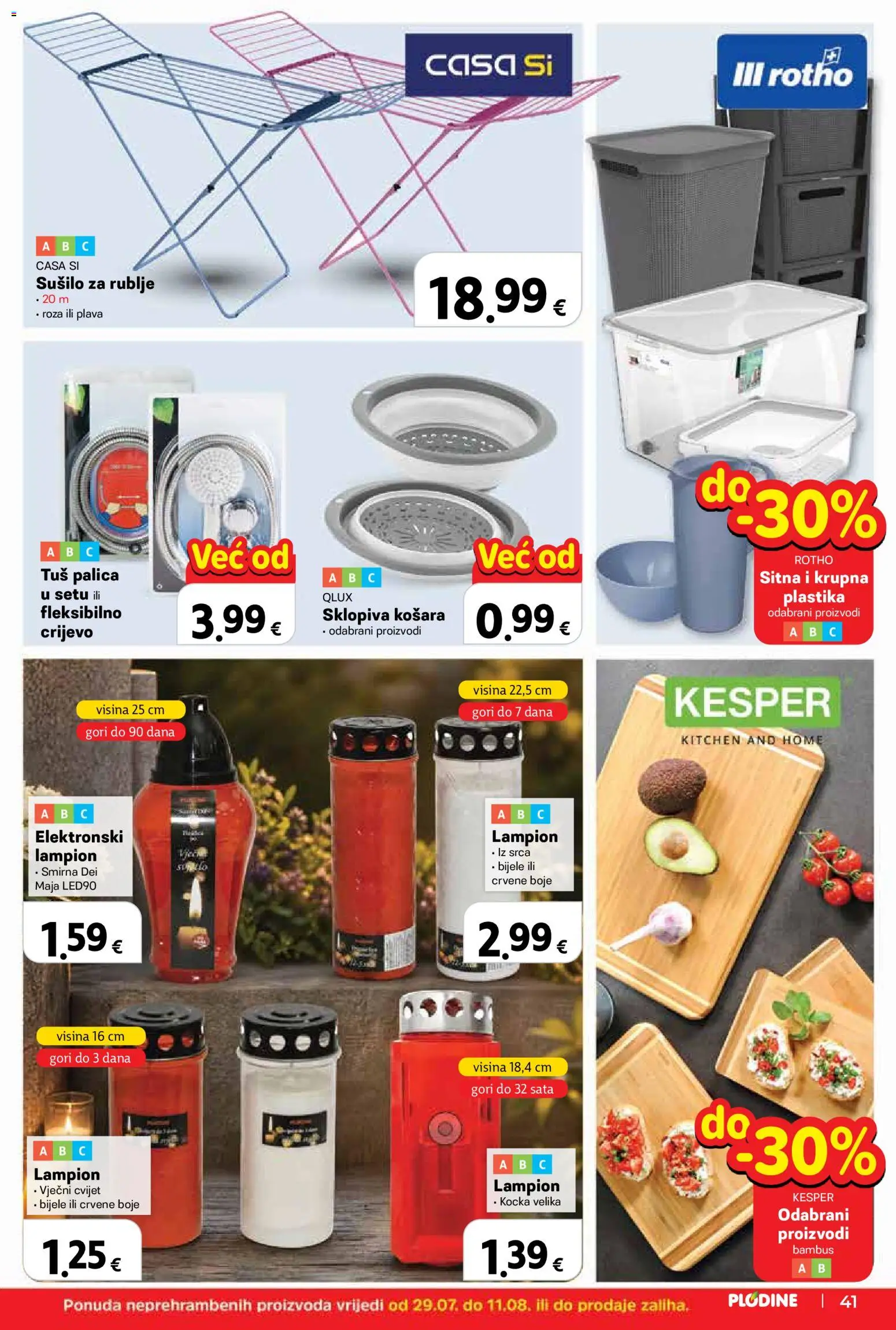 Plodine katalog akcija strana 41 – vrijedi od 29.7. do 4.8.2026.
