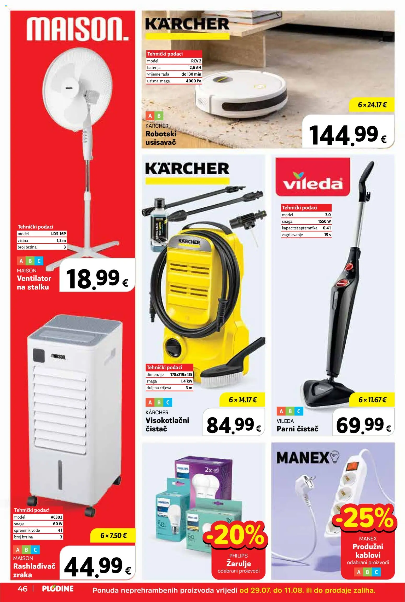 Plodine katalog akcija strana 46 – vrijedi od 29.7. do 4.8.2026.