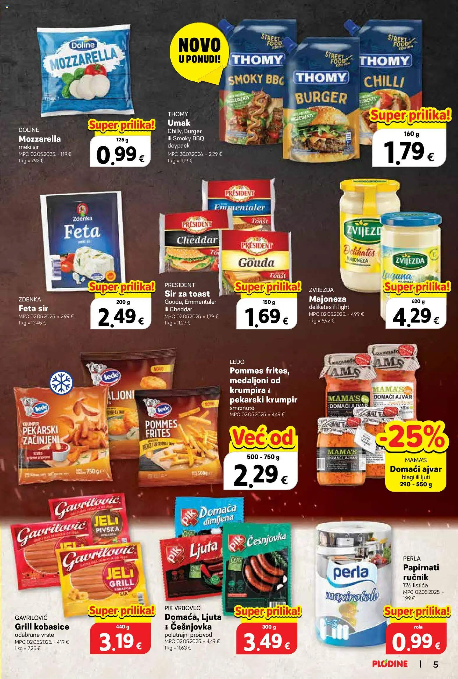 Plodine katalog akcija strana 5 – vrijedi od 29.7. do 4.8.2026.