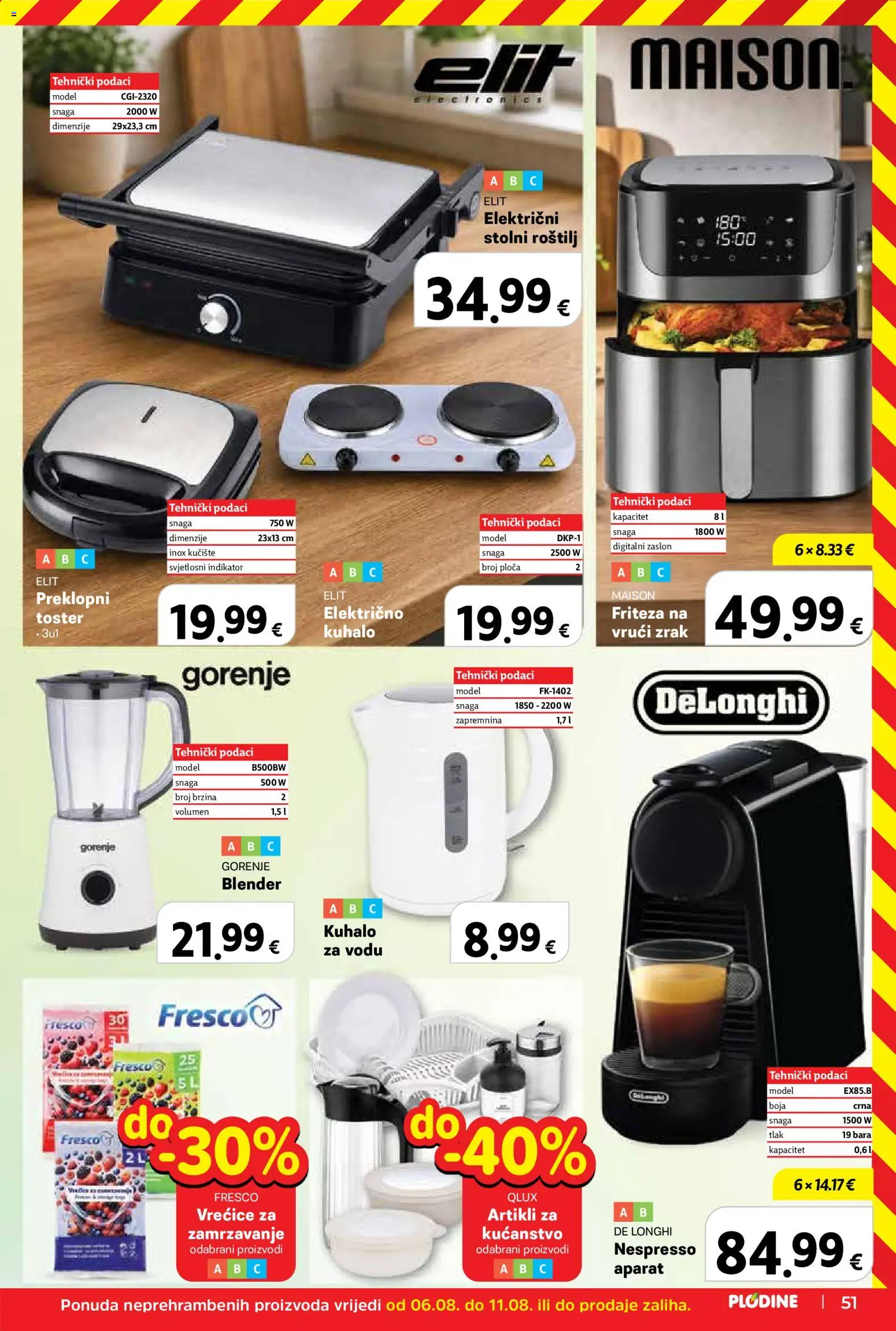 Plodine katalog akcija strana 51 – vrijedi od 6.8. do 11.8.2026.