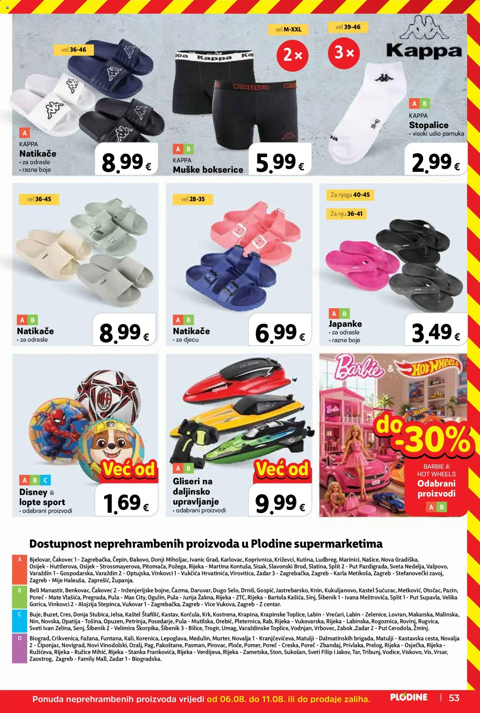 Plodine katalog akcija strana 53 – vrijedi od 6.8. do 11.8.2026.